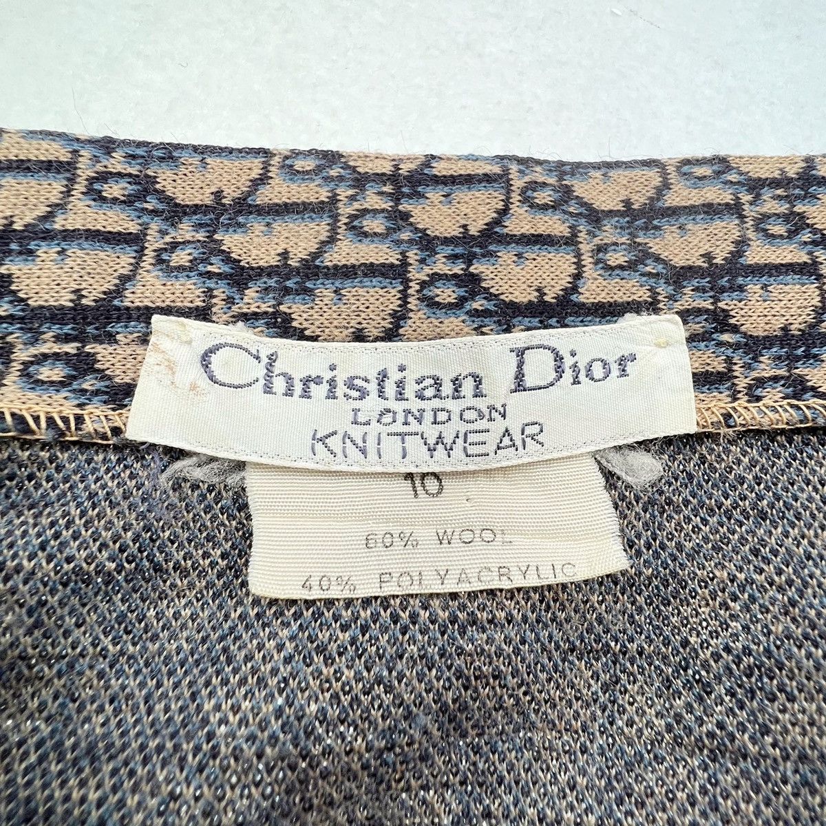 Dior Christian Dior Knitwear 1970’s Midi A-Line Skirt Size 28" / US 6 / IT 42 - 4 Thumbnail