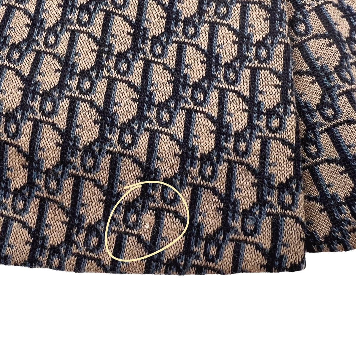 Dior Christian Dior Knitwear 1970’s Midi A-Line Skirt Size 28" / US 6 / IT 42 - 5 Thumbnail