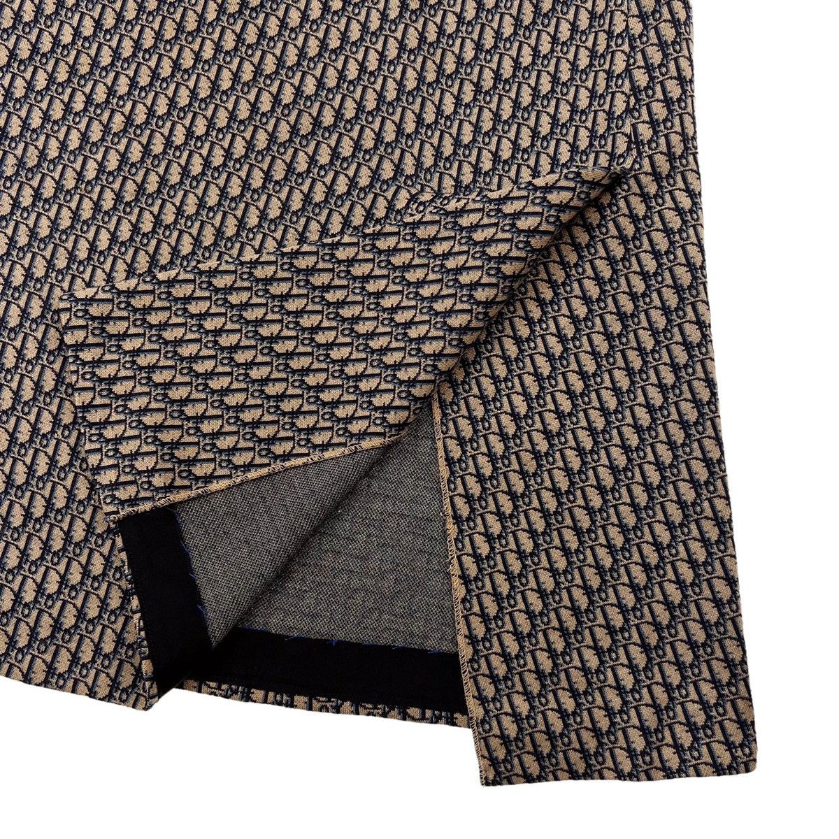 Dior Christian Dior Knitwear 1970’s Midi A-Line Skirt Size 28" / US 6 / IT 42 - 3 Thumbnail