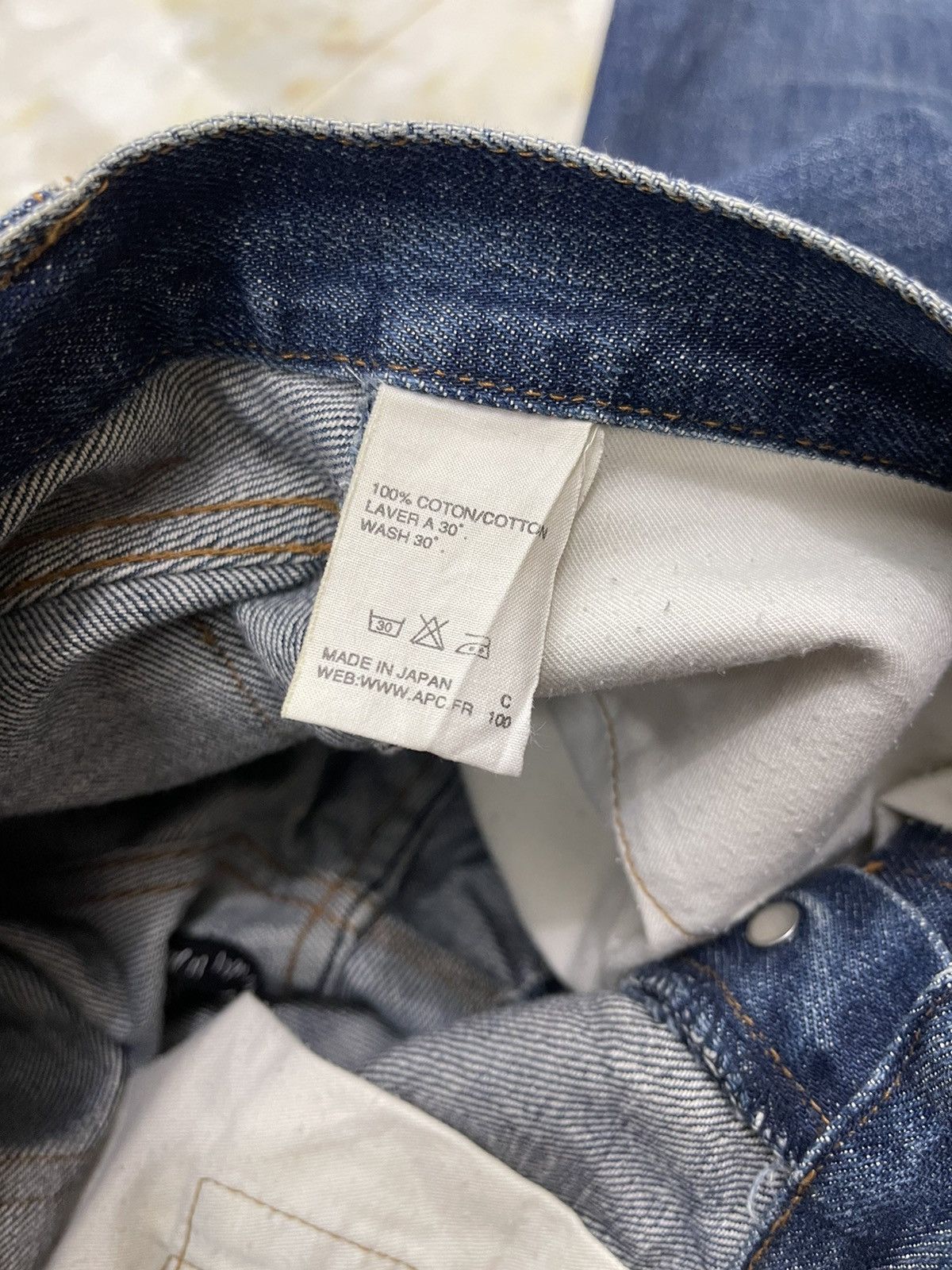 A.P.C. A.P.C Japan Distressed Denim Size US 32 / EU 48 - 10 Thumbnail