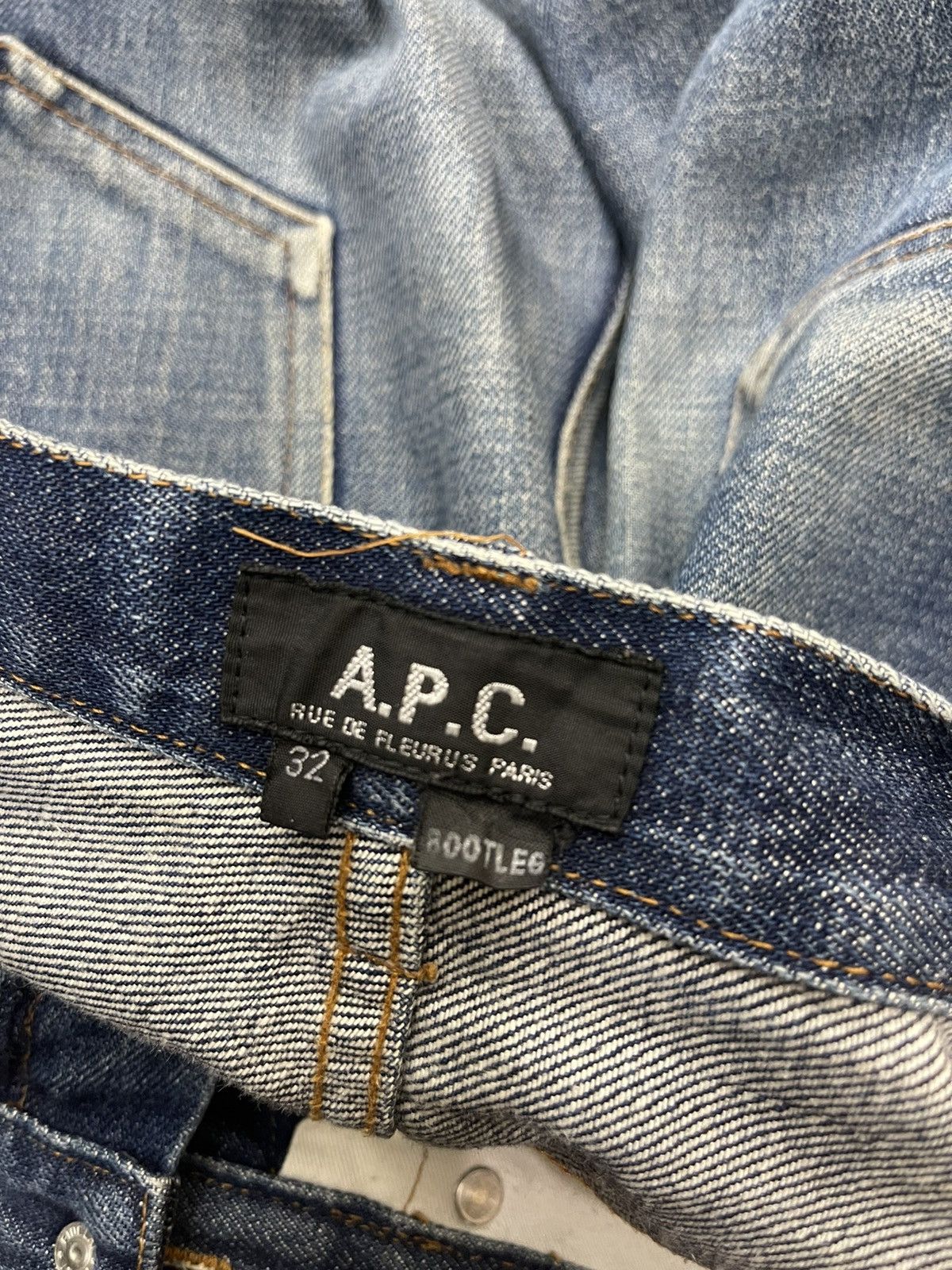 A.P.C. A.P.C Japan Distressed Denim Size US 32 / EU 48 - 7 Thumbnail