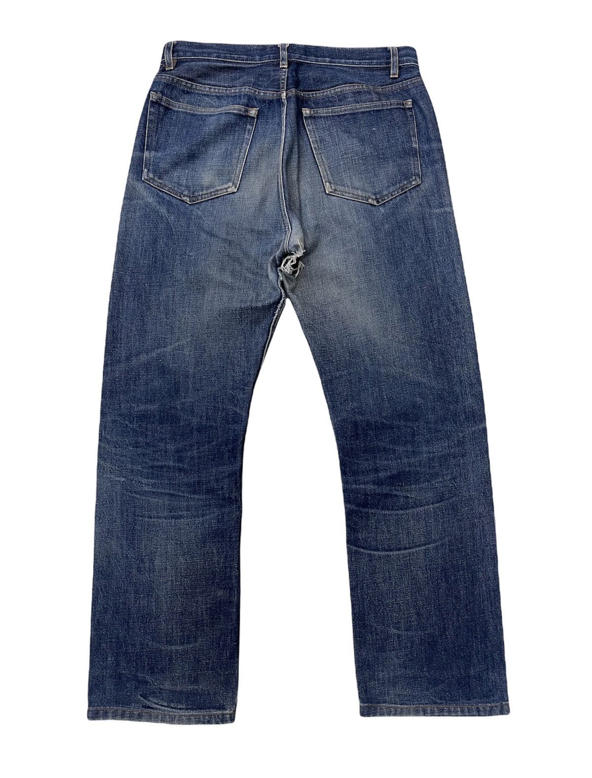 A.P.C. A.P.C Japan Distressed Denim Size US 32 / EU 48 - 2 Thumbnail