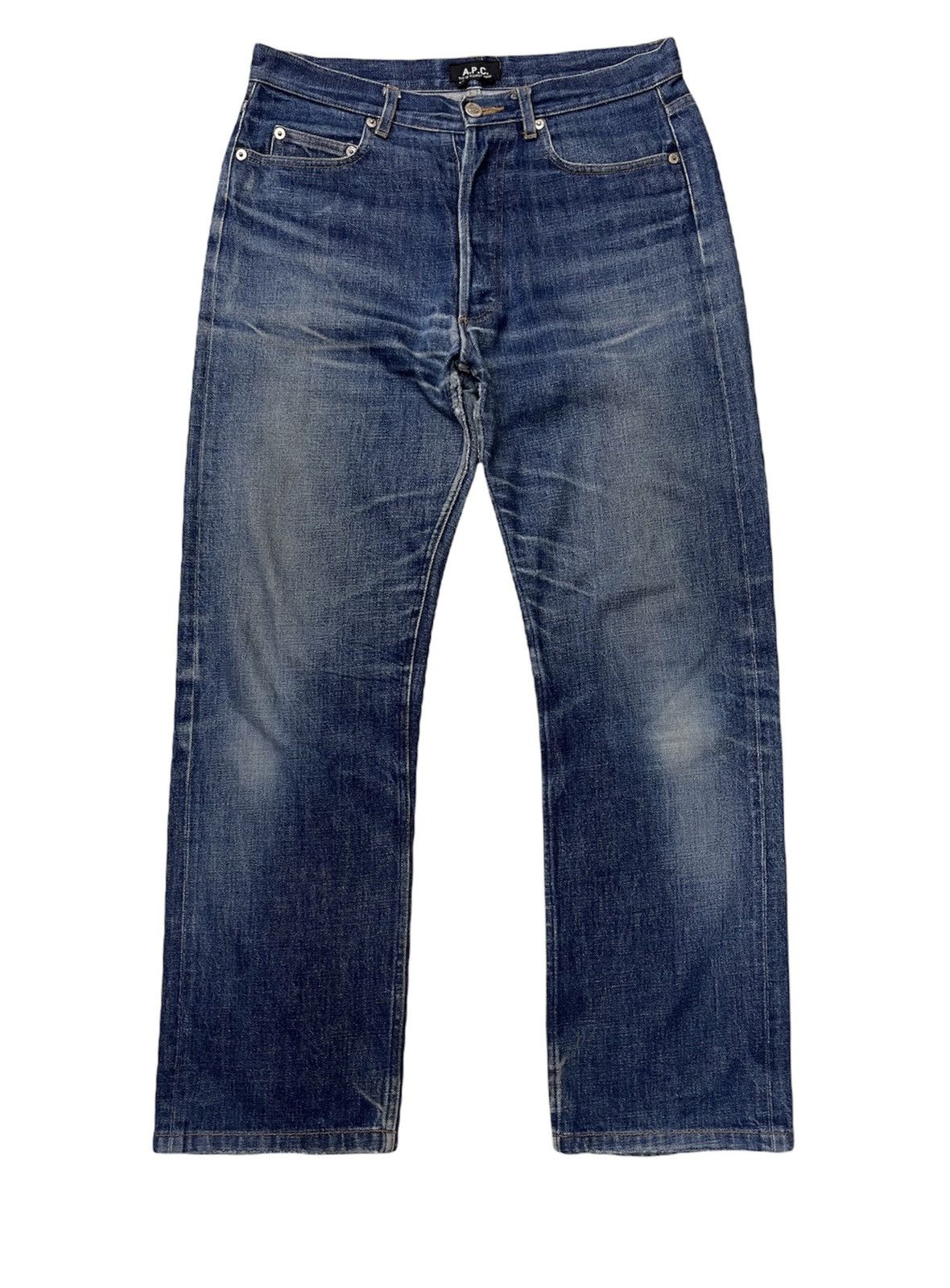 A.P.C. A.P.C Japan Distressed Denim Size US 32 / EU 48 - 1 Thumbnail