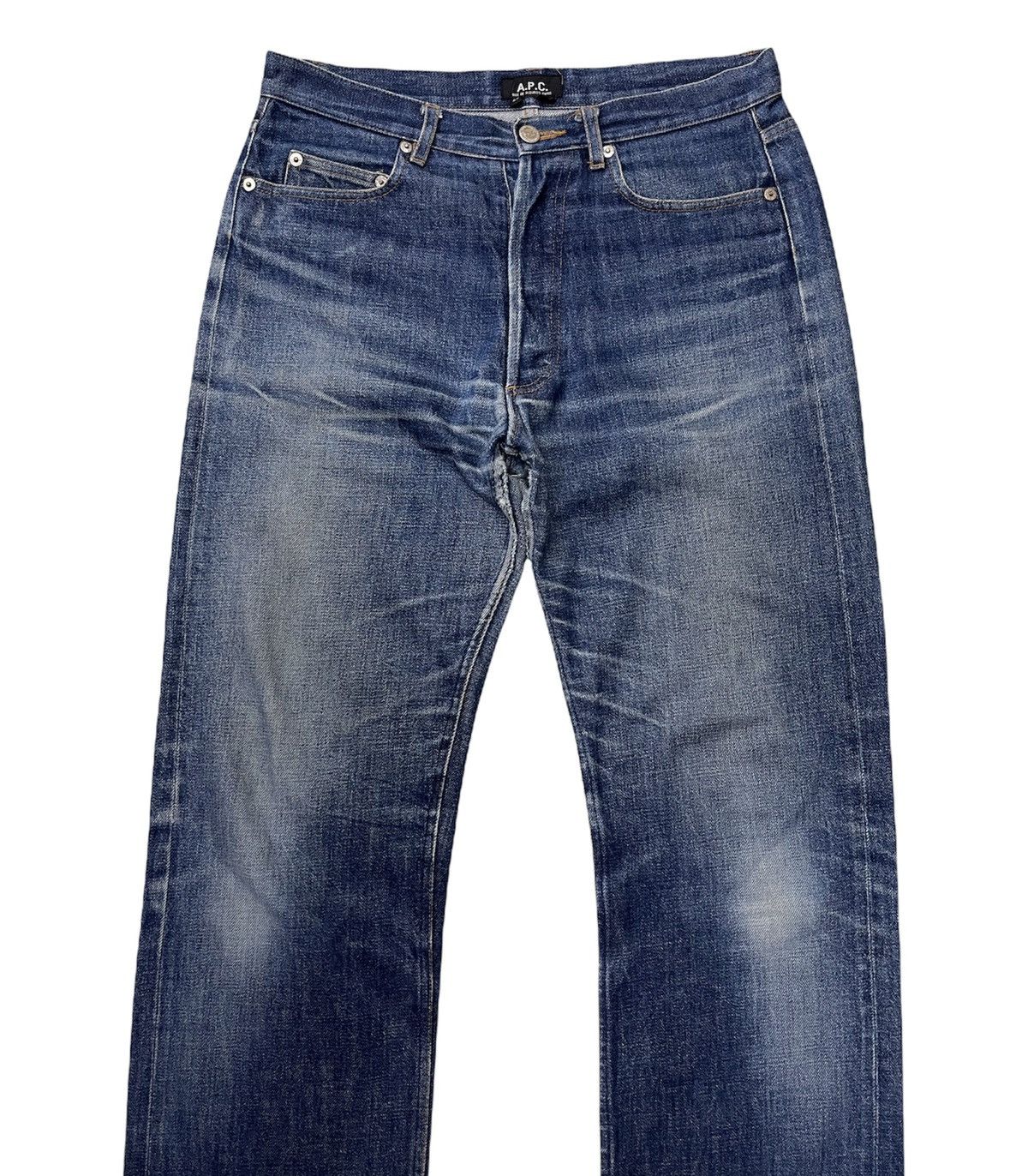 A.P.C. A.P.C Japan Distressed Denim Size US 32 / EU 48 - 3 Thumbnail