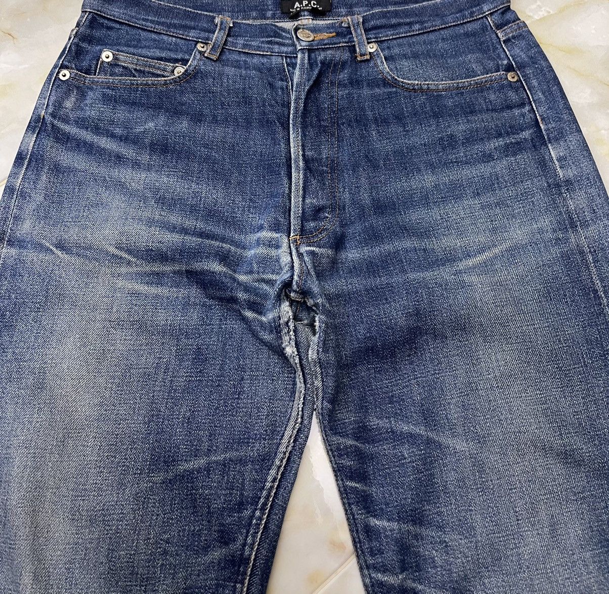 A.P.C. A.P.C Japan Distressed Denim Size US 32 / EU 48 - 11 Thumbnail