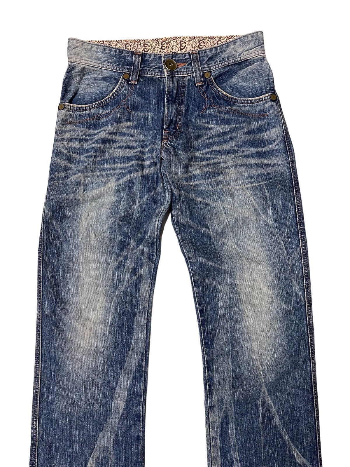 Japanese Brand Edwin 503 Flare Denim Size US 30 / EU 46 - 7 Thumbnail