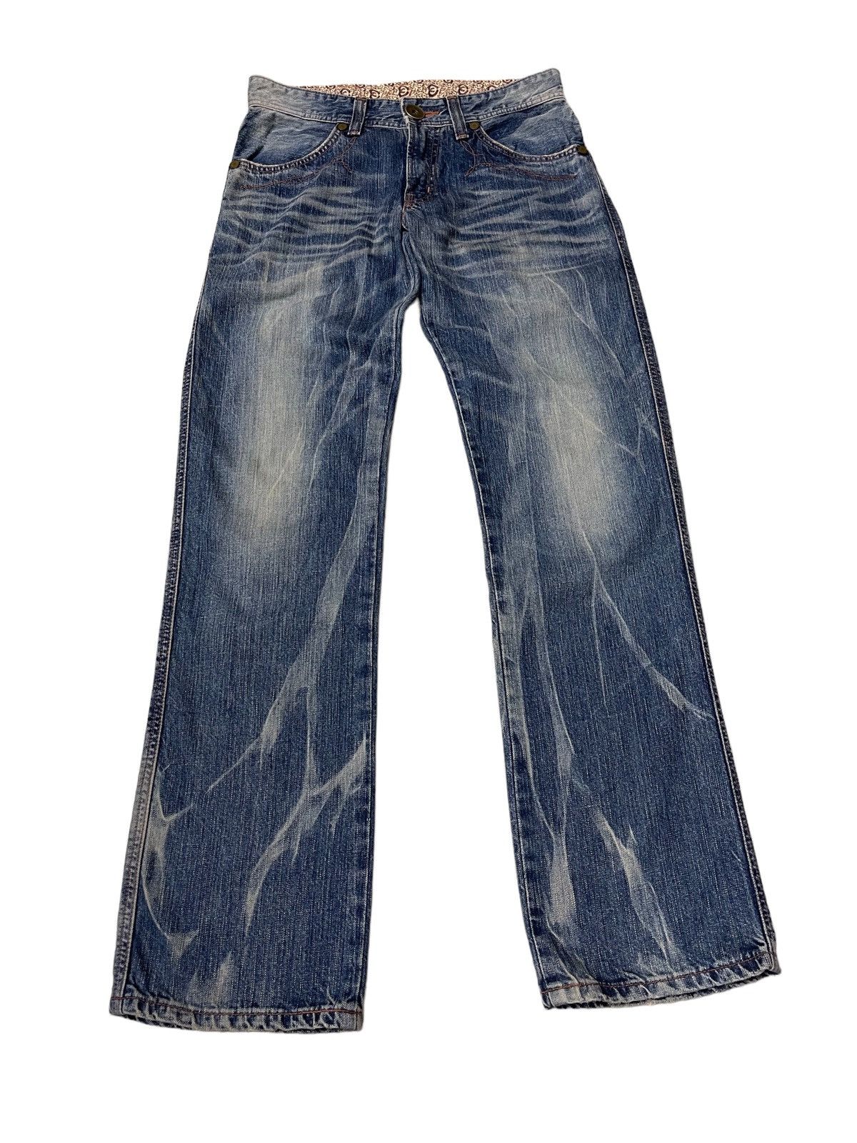Japanese Brand Edwin 503 Flare Denim Size US 30 / EU 46 - 2 Thumbnail