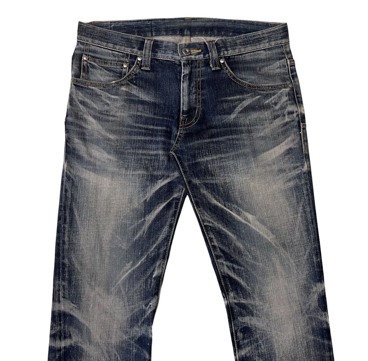 Tornado Mart Japan Flared Twisted Denim