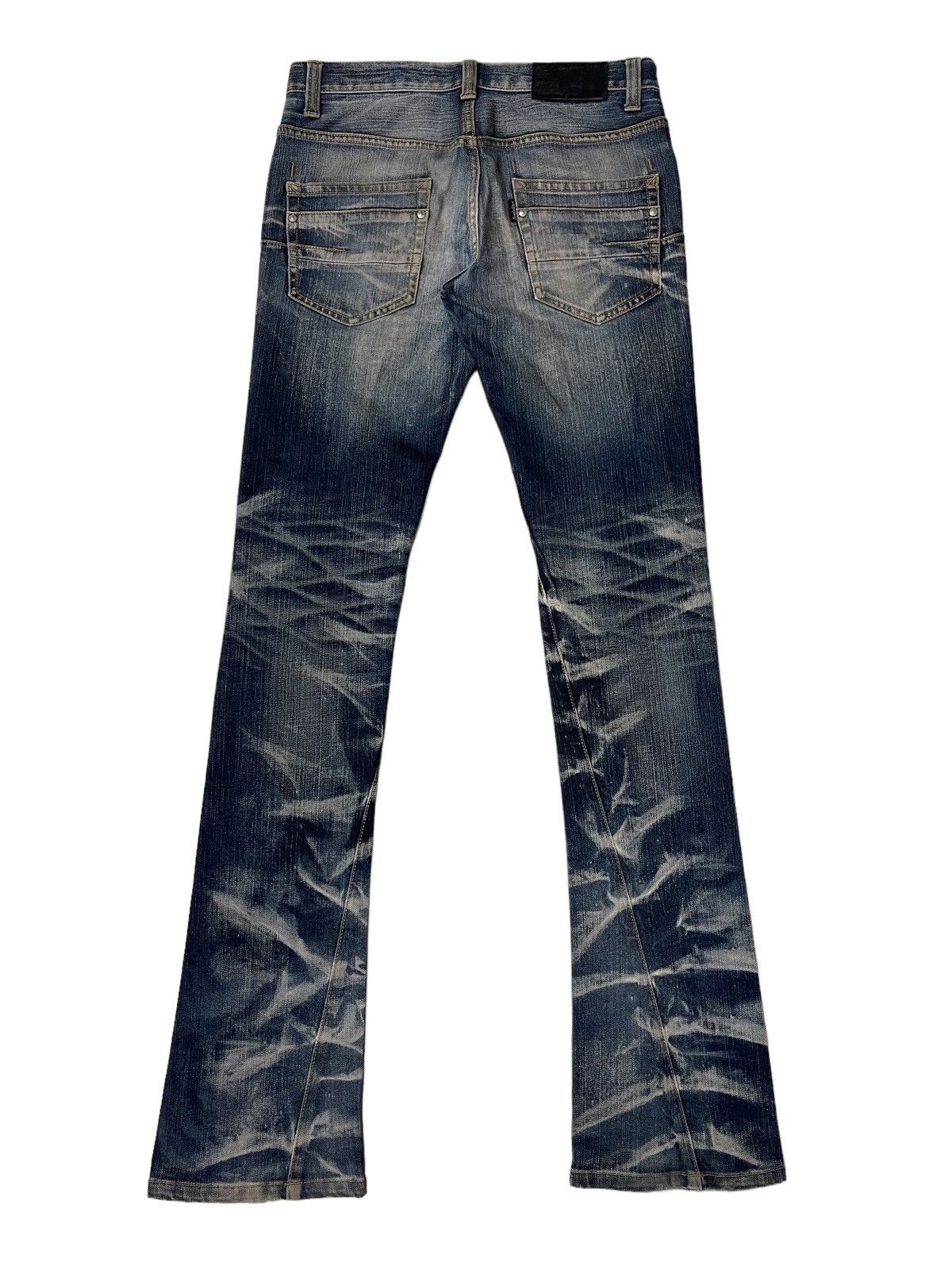 Tornado Mart Japan Flared Twisted Denim