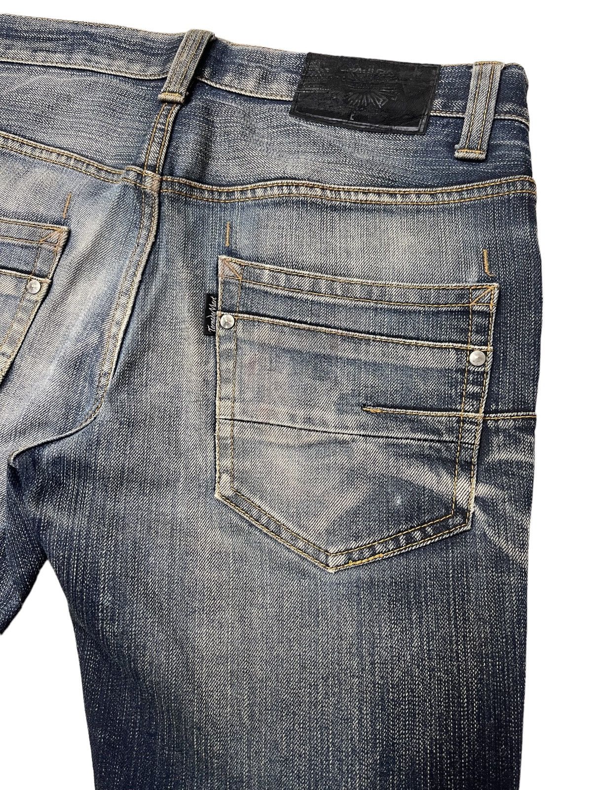 Tornado Mart Japan Flared Twisted Denim LGB Style