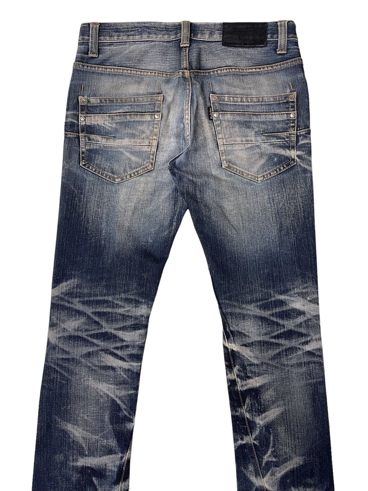Tornado Mart Japan Flared Twisted Denim