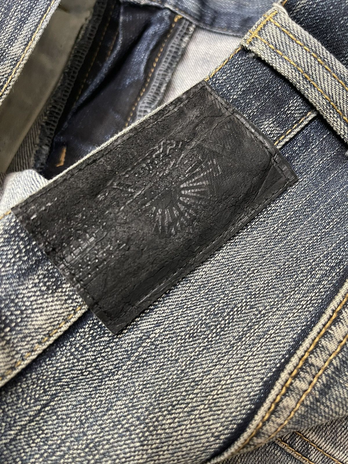 Tornado Mart Tornado Mart Japan Flared Twisted Denim LGB Style Size US 31 - 14 Thumbnail
