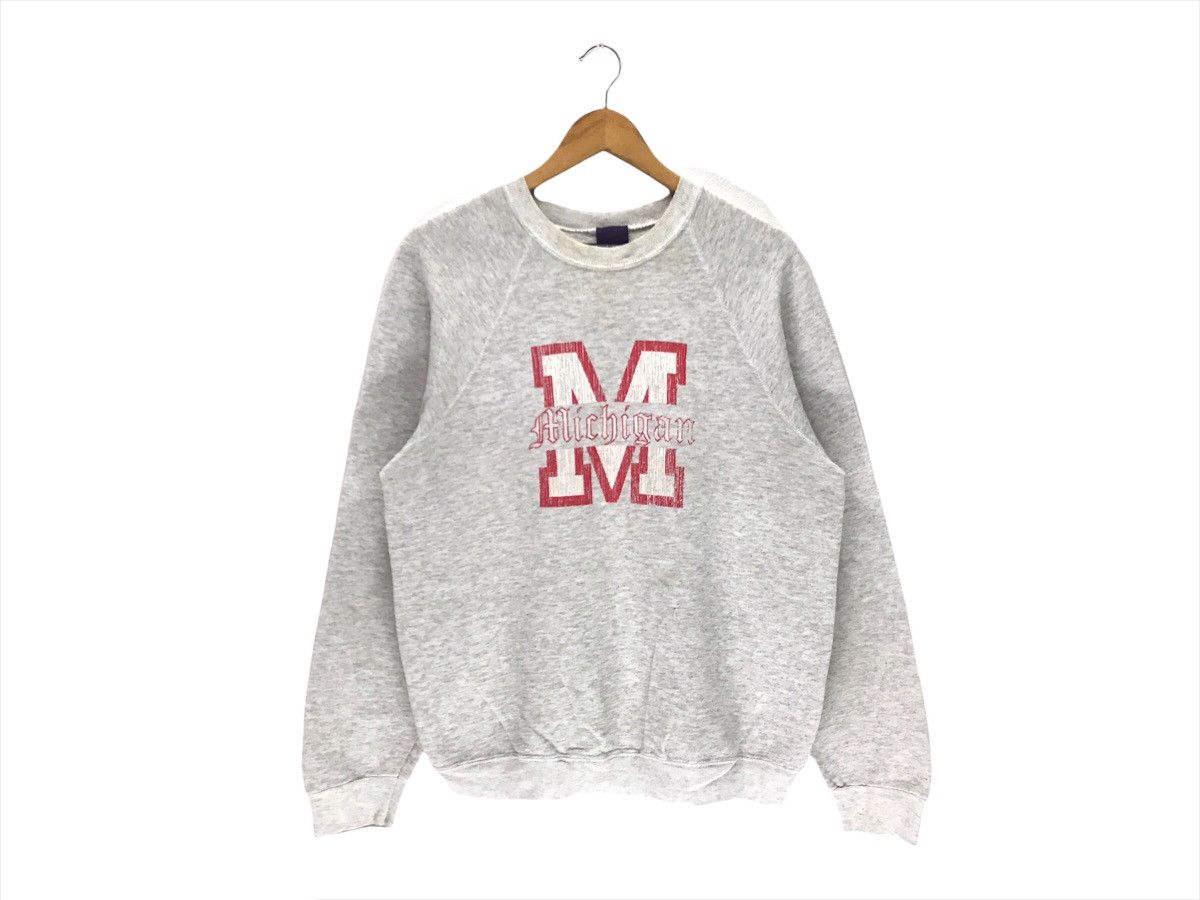 Vintage Vintage Michigan The University Of Michigan Sweater Size US S / EU 44-46 / 1 - 1 Thumbnail