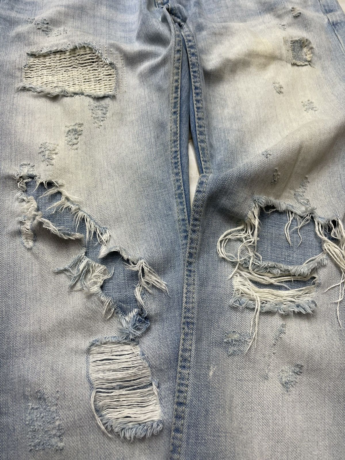 Zara Distressed DeNim Size US 34 / EU 50 - 9 Thumbnail
