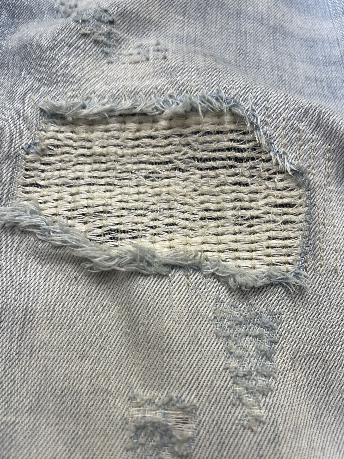 Zara Distressed DeNim Size US 34 / EU 50 - 10 Thumbnail