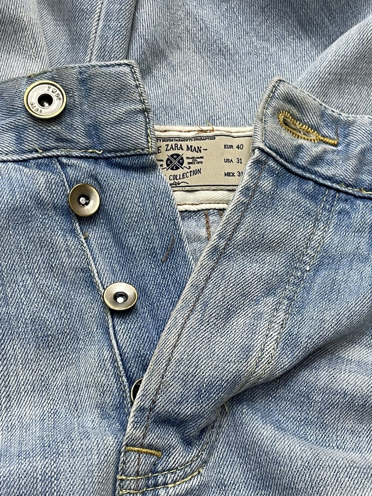 Zara Distressed DeNim Size US 34 / EU 50 - 17 Thumbnail
