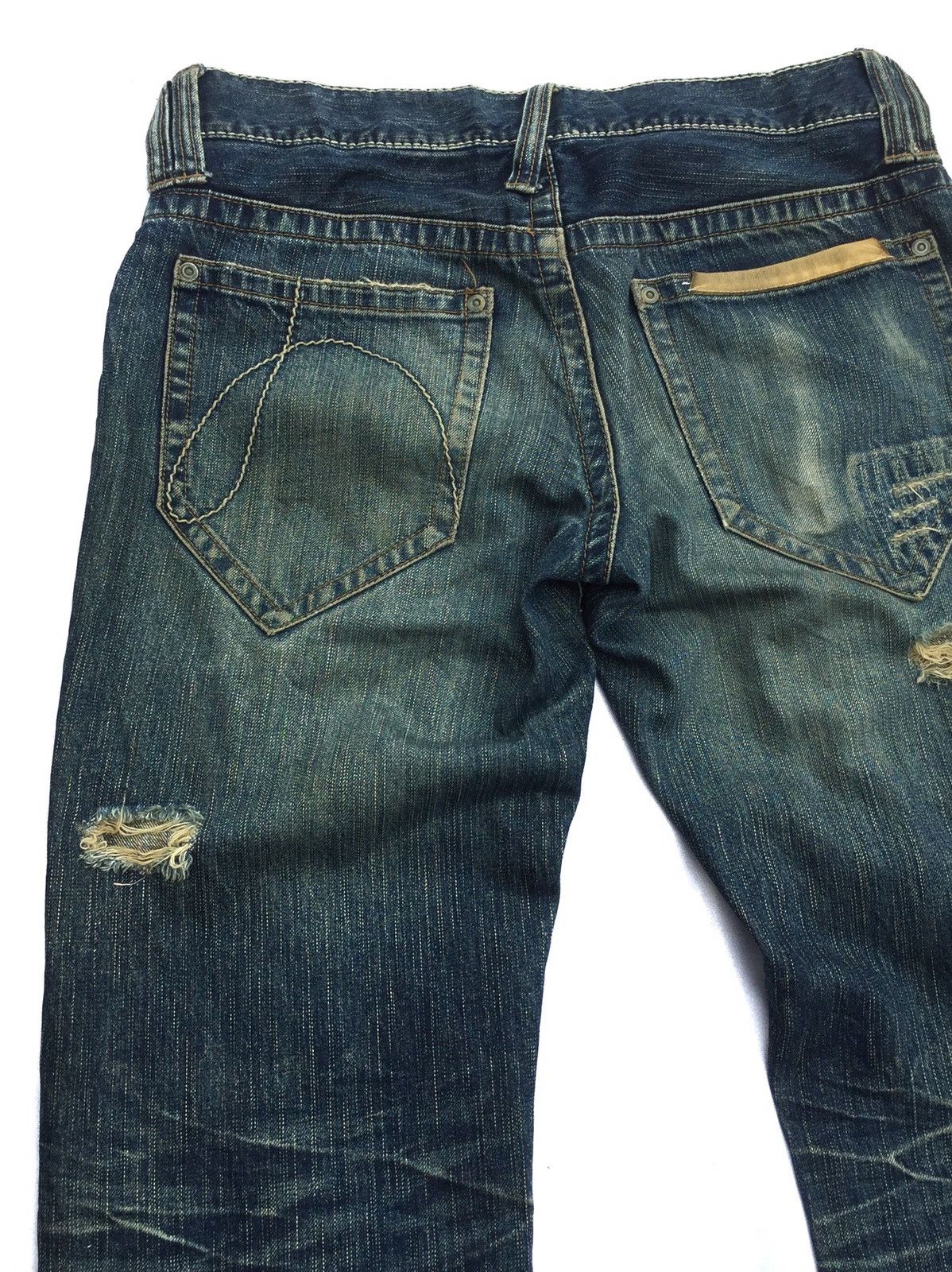 NO ID No Id Distressed Denim Size US 32 / EU 48 - 10 Thumbnail
