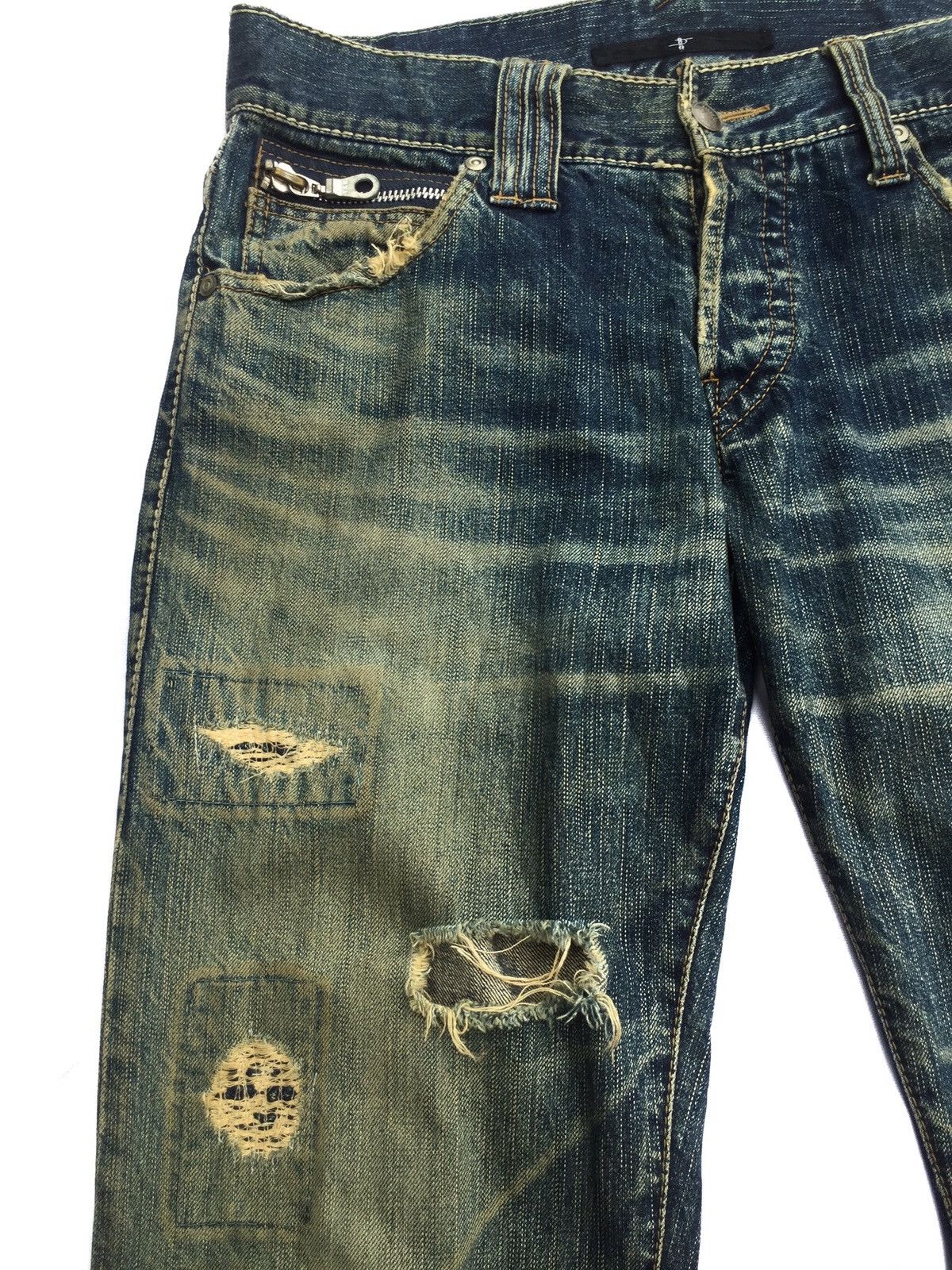 NO ID No Id Distressed Denim Size US 32 / EU 48 - 7 Thumbnail