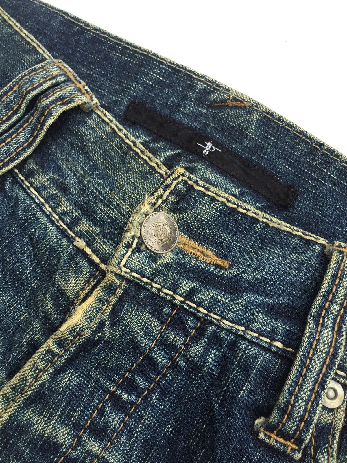 NO ID No Id Distressed Denim Size US 32 / EU 48 - 8 Thumbnail