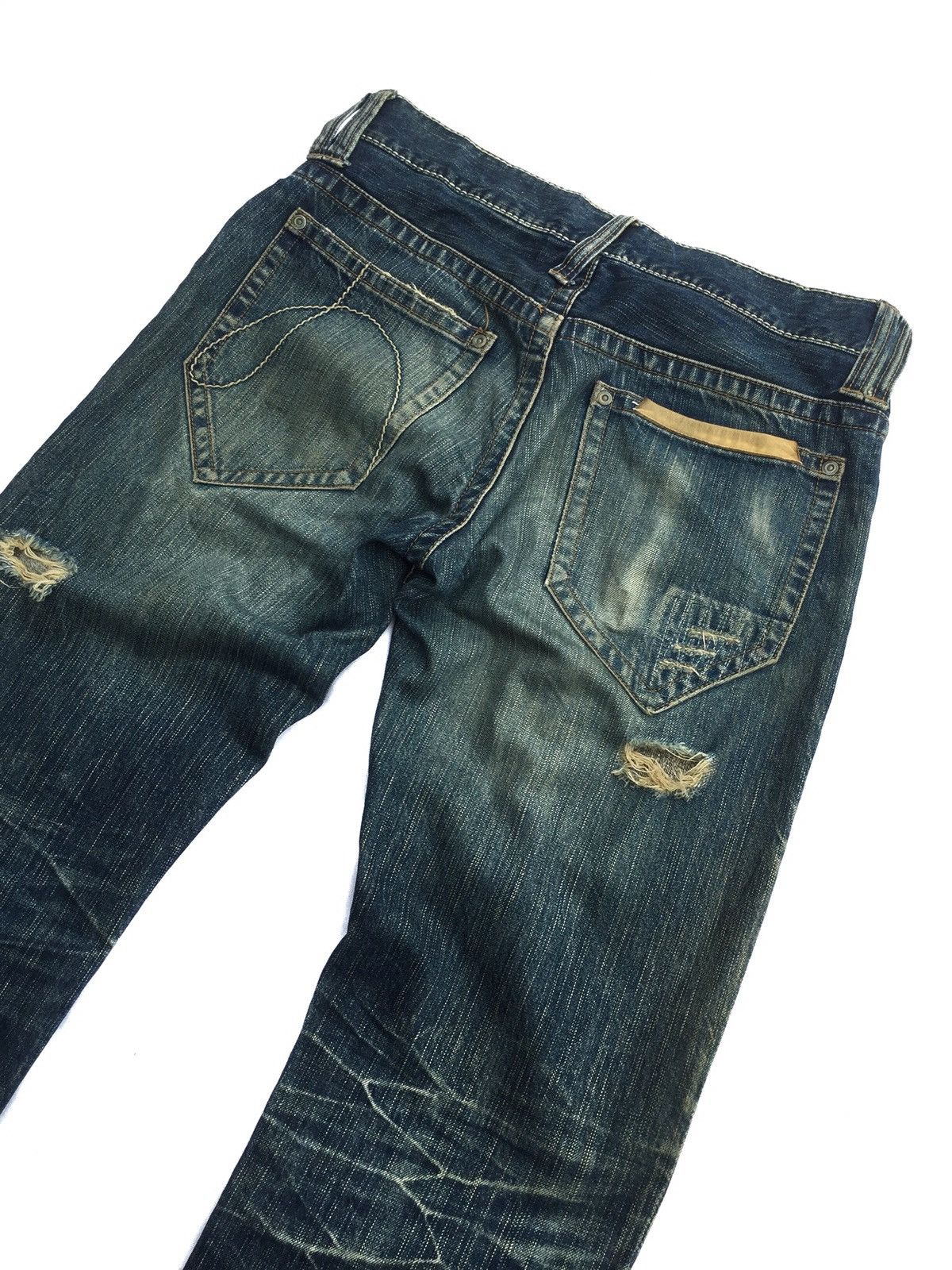 NO ID No Id Distressed Denim Size US 32 / EU 48 - 9 Thumbnail