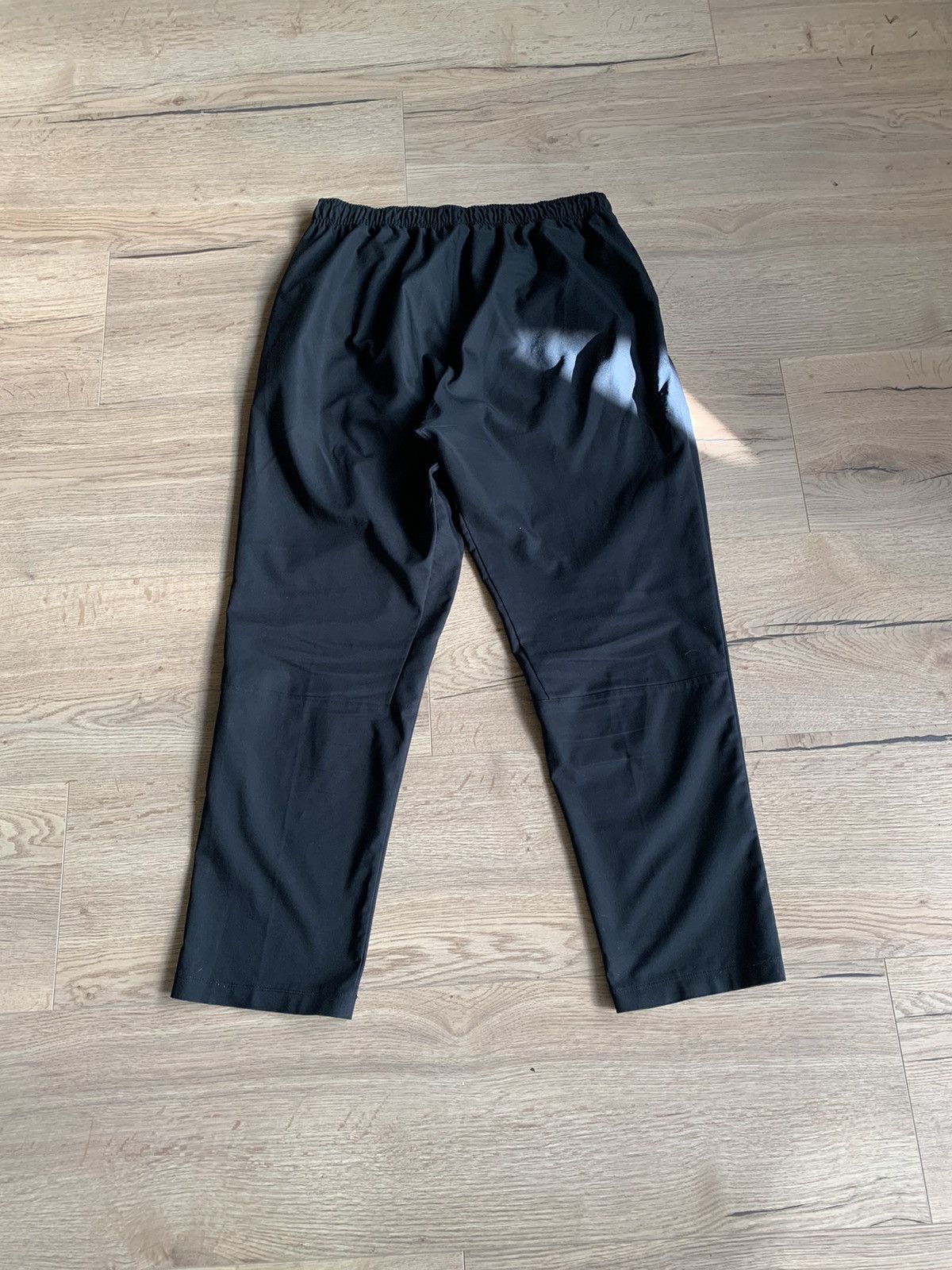 Nike × Vintage Nike Black Track Pants Swoosh Drill Size US 33 - 3 Thumbnail
