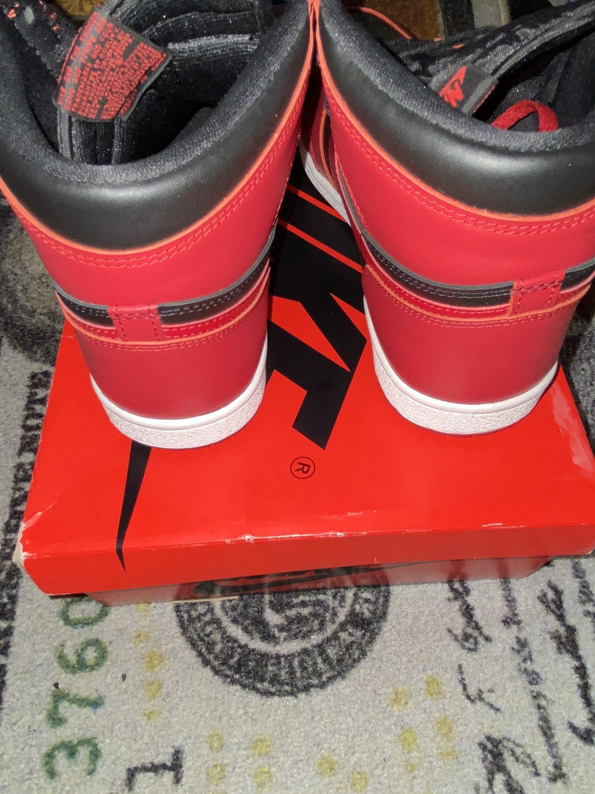 Jordan Brand × Nike Jordan 1 Retro High 85 Varsity Red Size US 12 / EU 45 - 5 Thumbnail