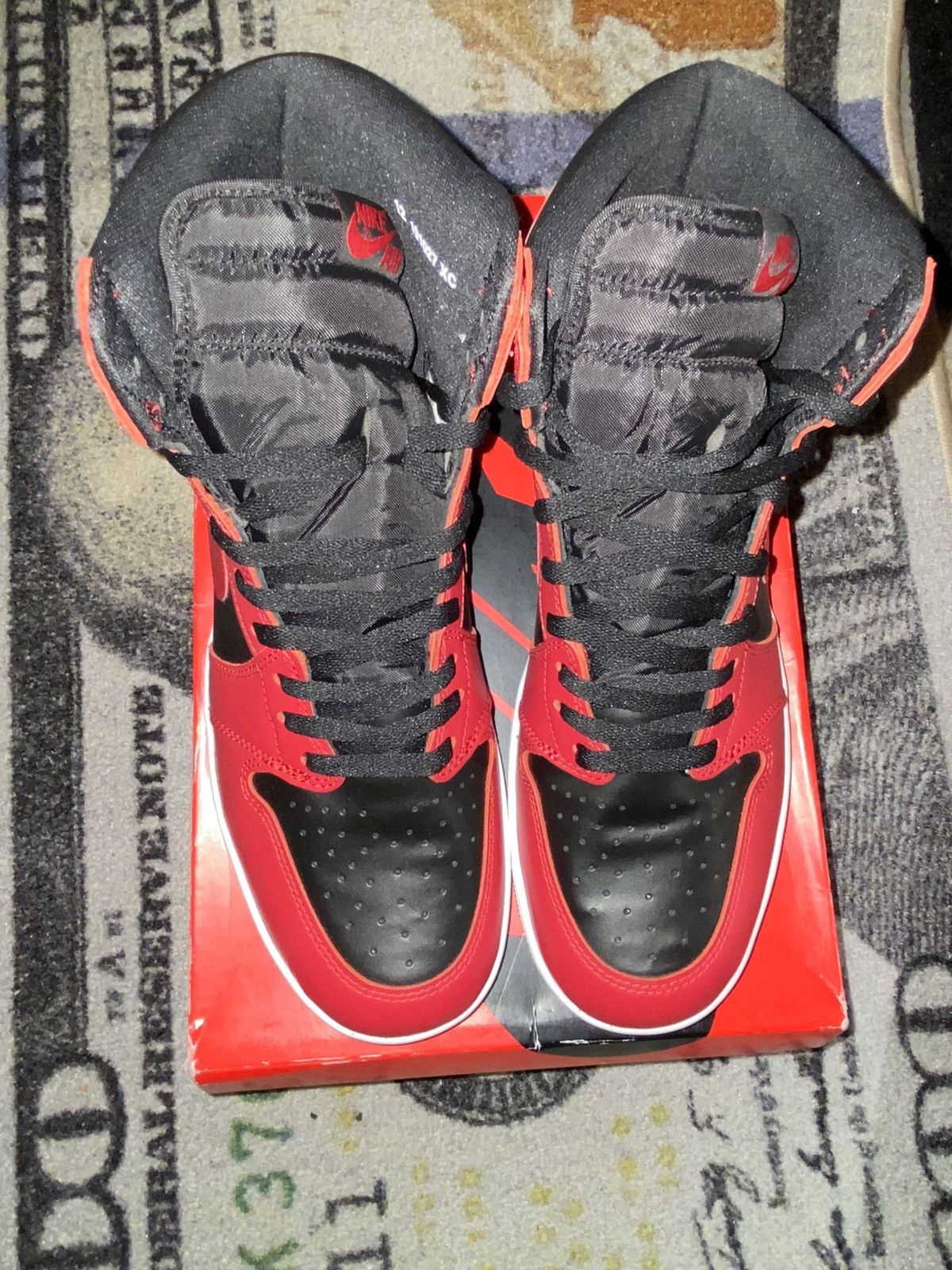 Jordan Brand × Nike Jordan 1 Retro High 85 Varsity Red Size US 12 / EU 45 - 3 Thumbnail