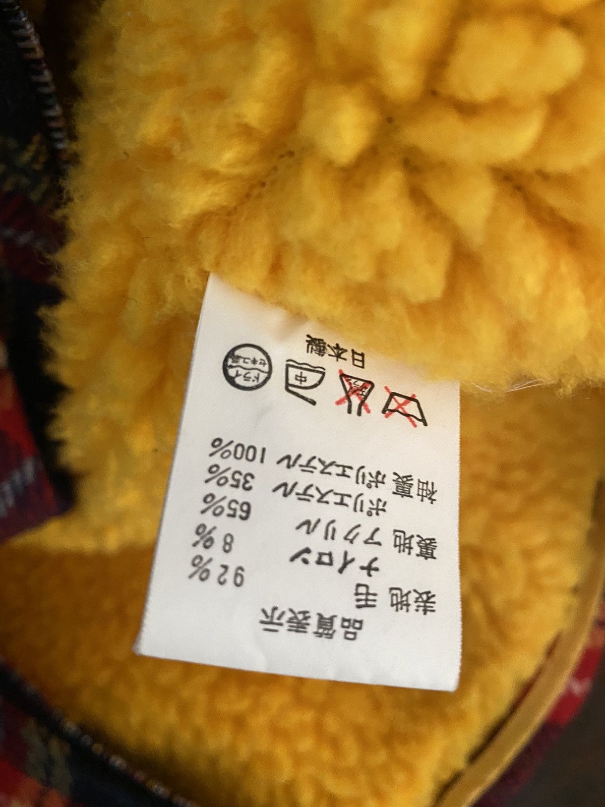 Bape × Vintage Plaid Wool Work Jacket Size US XL / EU 56 / 4 - 4 Thumbnail