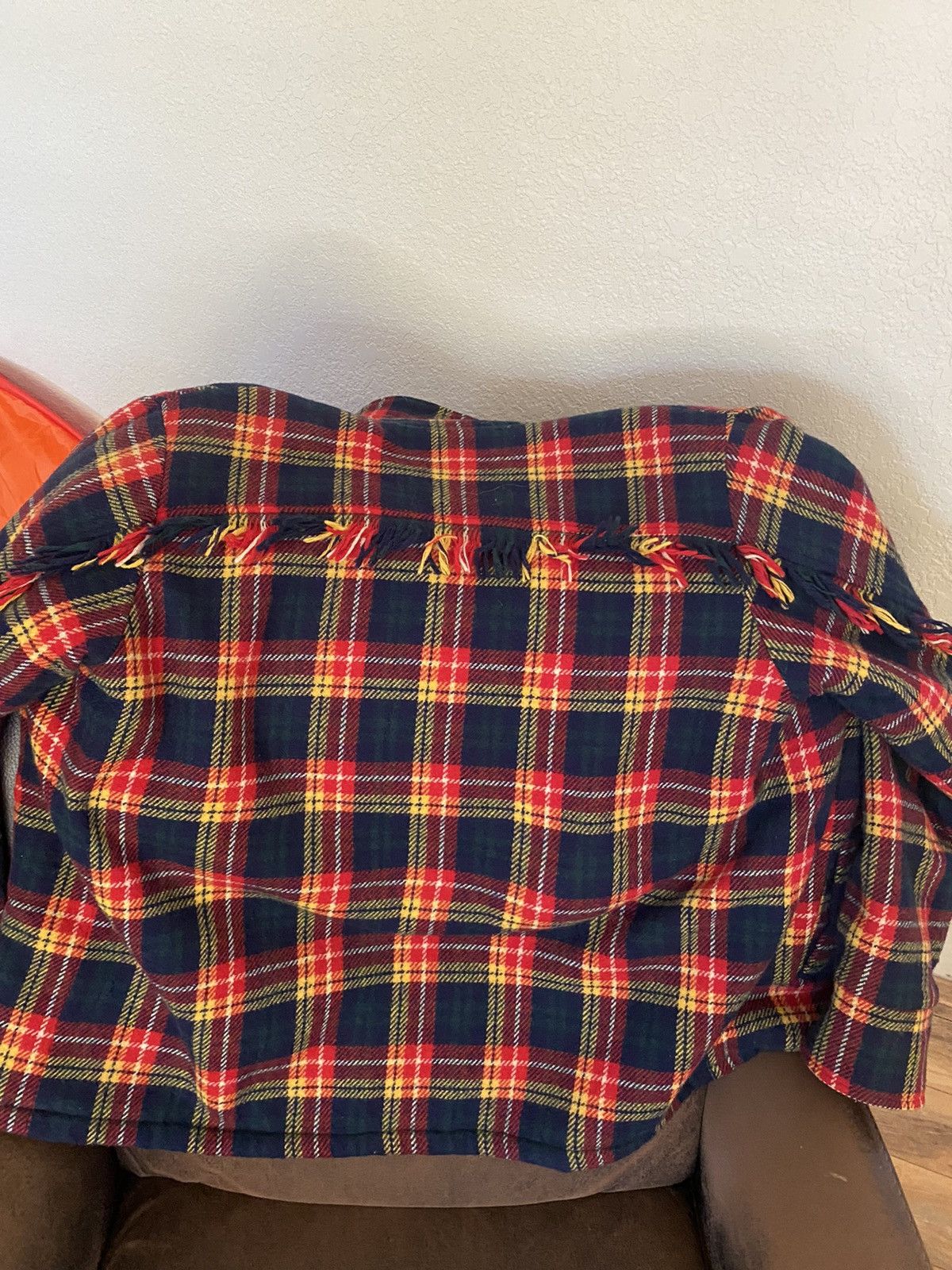 Bape × Vintage Plaid Wool Work Jacket Size US XL / EU 56 / 4 - 7 Thumbnail