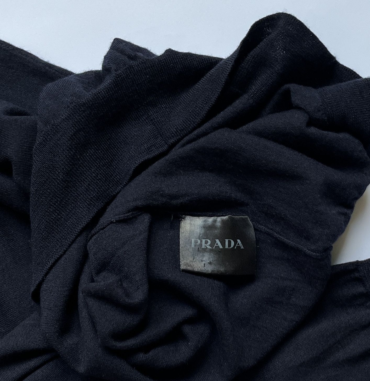 Prada ⚡️QUICK SALE⚡️2015 Prada Navy Blue Knit Sweater Size US M / EU 48-50 / 2 - 6 Thumbnail