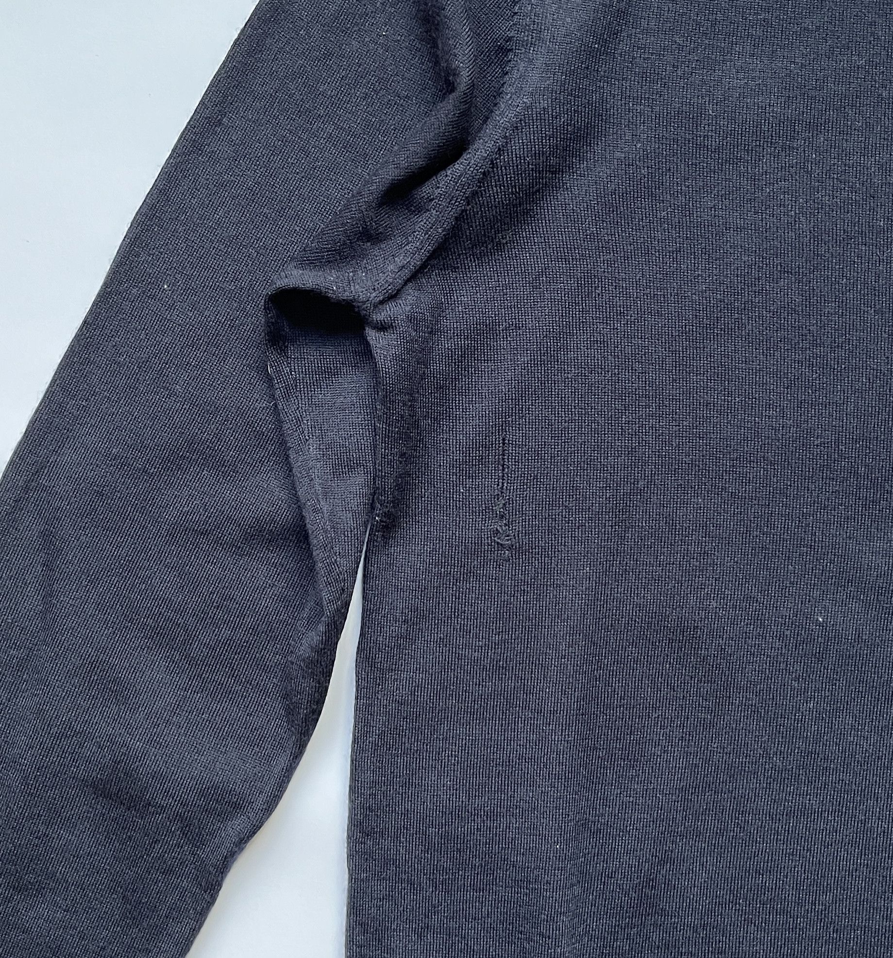 Prada ⚡️QUICK SALE⚡️2015 Prada Navy Blue Knit Sweater Size US M / EU 48-50 / 2 - 5 Thumbnail
