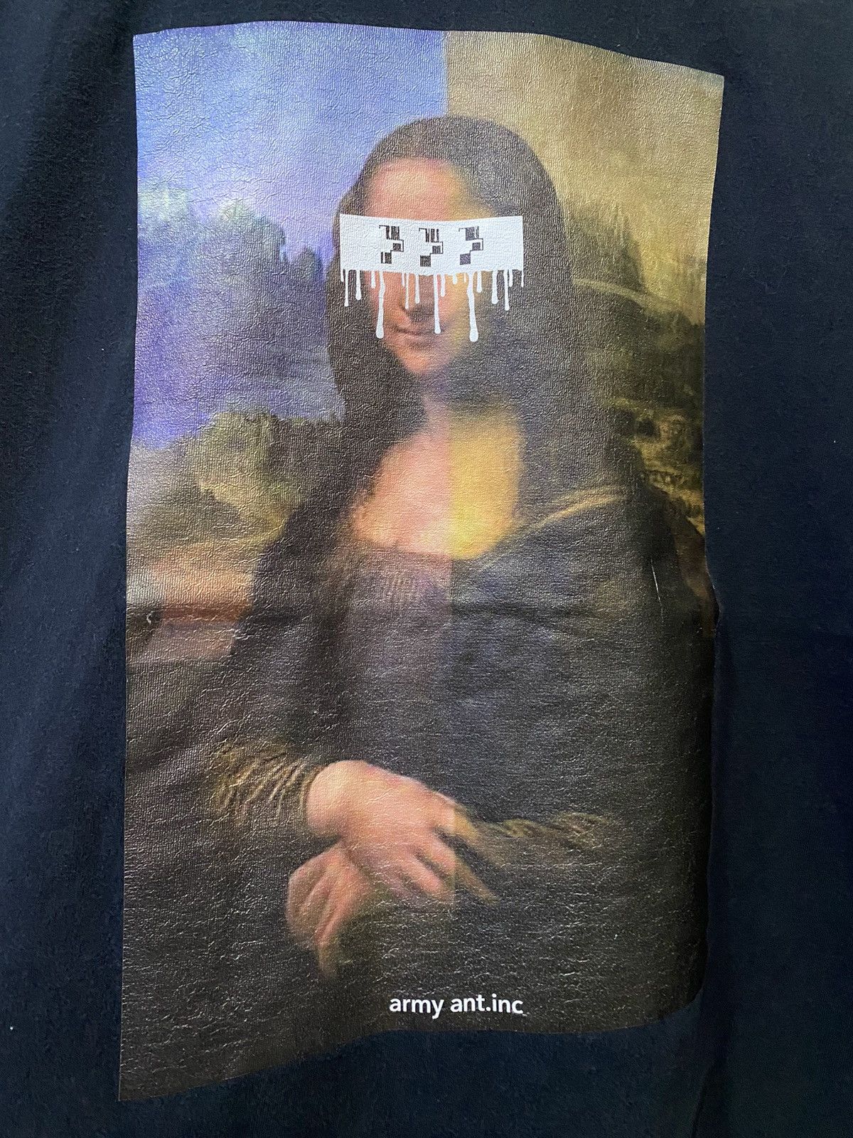 Arts & Science Vintage Army ant.inc Monalisa Photo T-Shirt Size US M / EU 48-50 / 2 - 2 Thumbnail