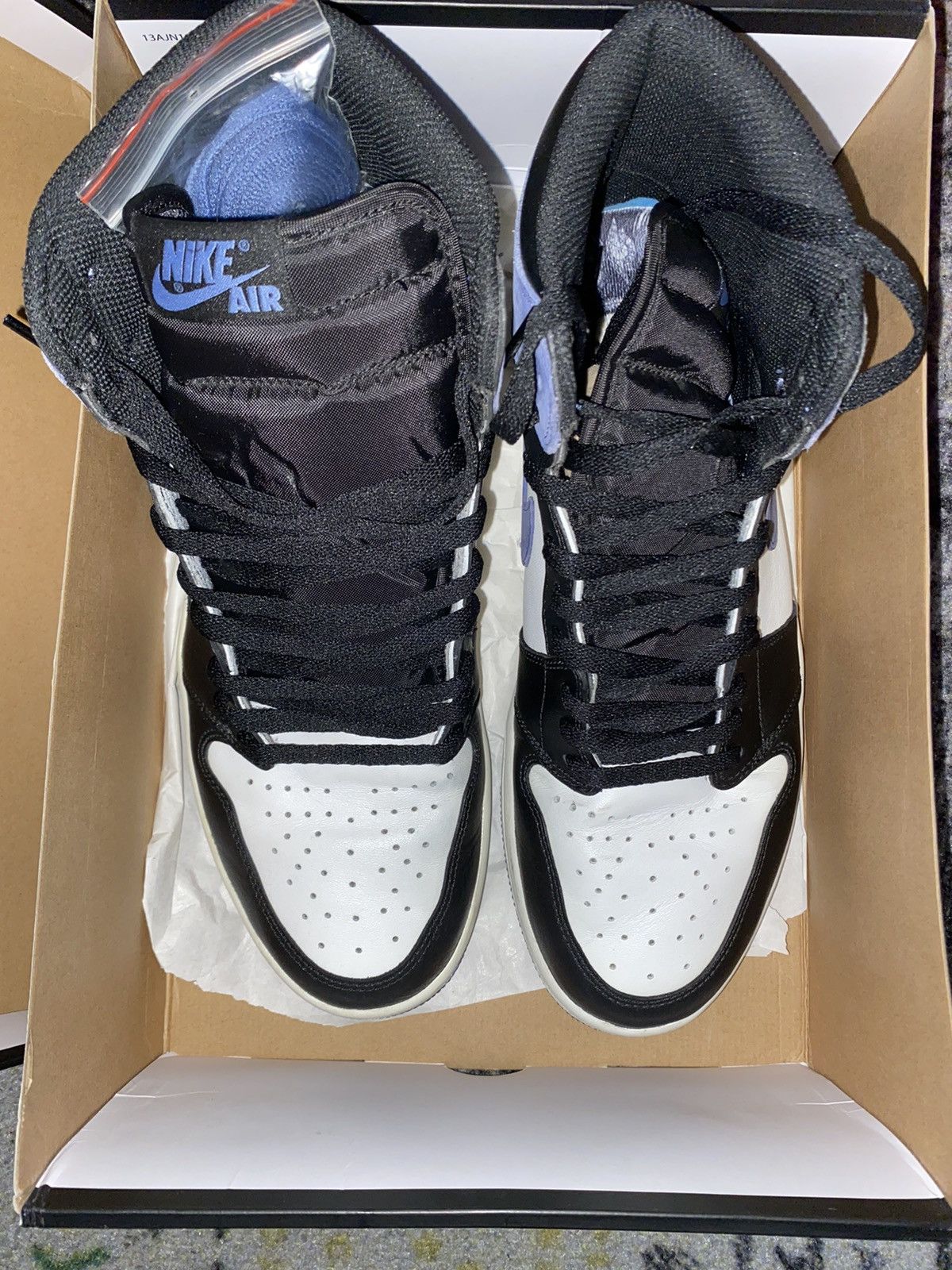 Jordan Brand × Nike Jordan 1 Retro High Blue Moon Size US 13 / EU 46 - 3 Thumbnail