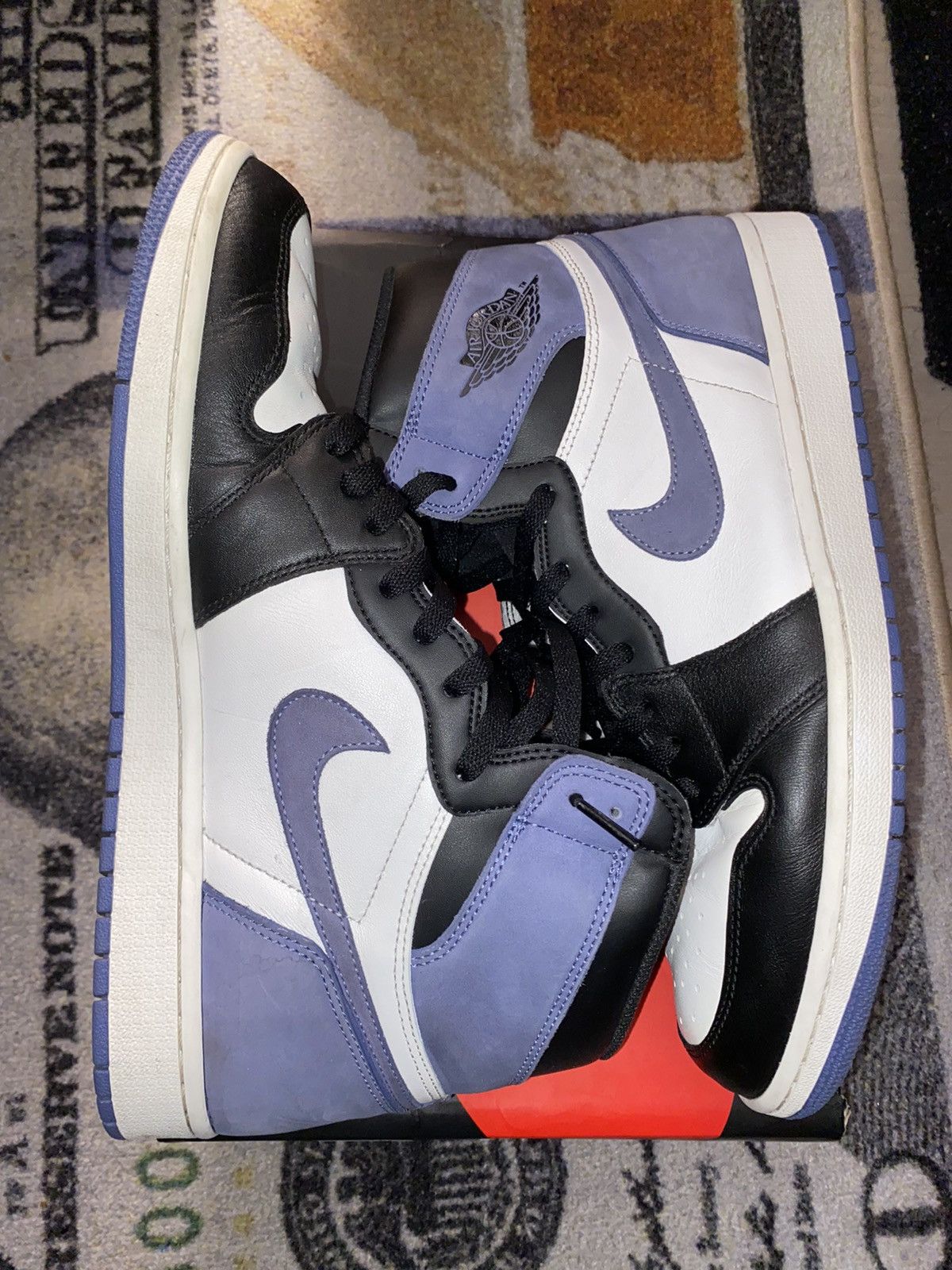 Jordan Brand × Nike Jordan 1 Retro High Blue Moon Size US 13 / EU 46 - 2 Thumbnail