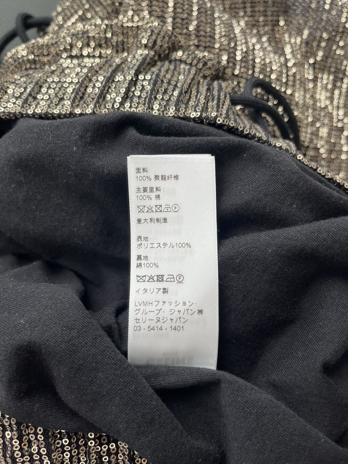 Celine × Hedi Slimane Brand New Celine Super Runway Glitter Shorts Size US 32 / EU 48 - 12 Thumbnail