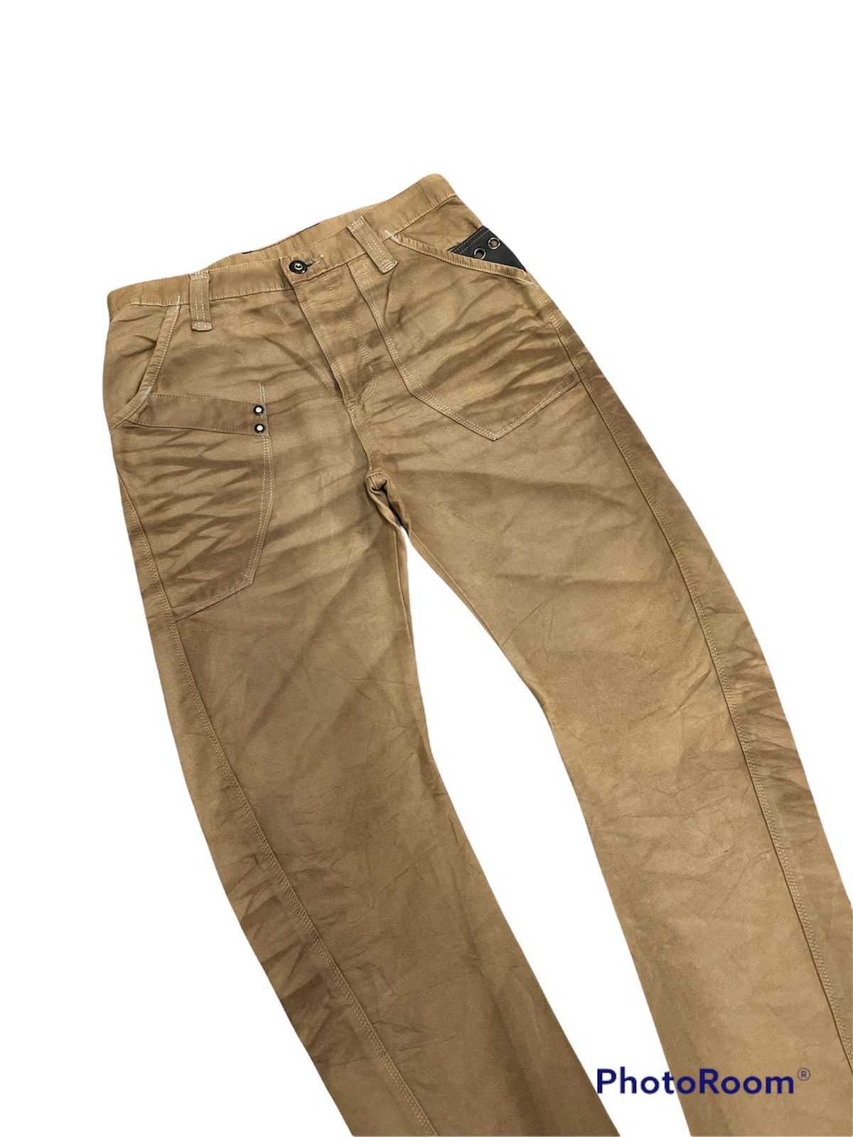 Edwin × Japanese Brand Edwin E-Function Curves splatter Cotton Pants Size US 30 / EU 46 - 2 Thumbnail
