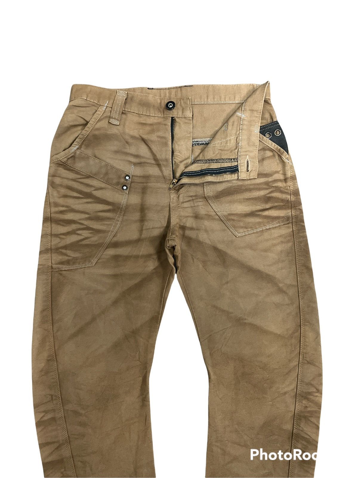 Edwin × Japanese Brand Edwin E-Function Curves splatter Cotton Pants Size US 30 / EU 46 - 5 Thumbnail