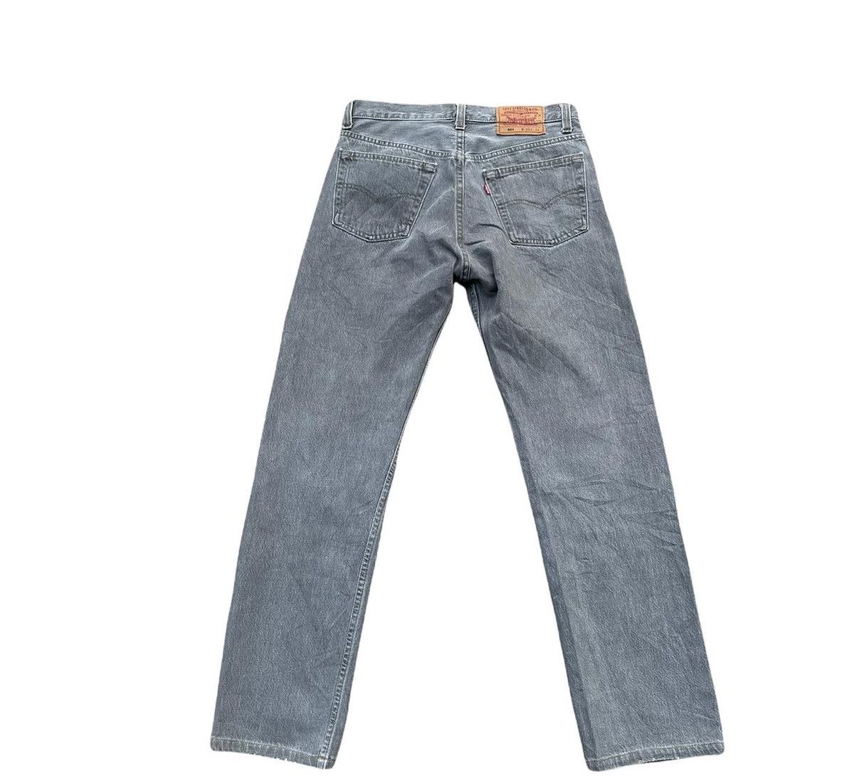 Levi's Vintage Levis 501 e 90’s Usa Faded Wash Black Size US 29 - 4 Thumbnail