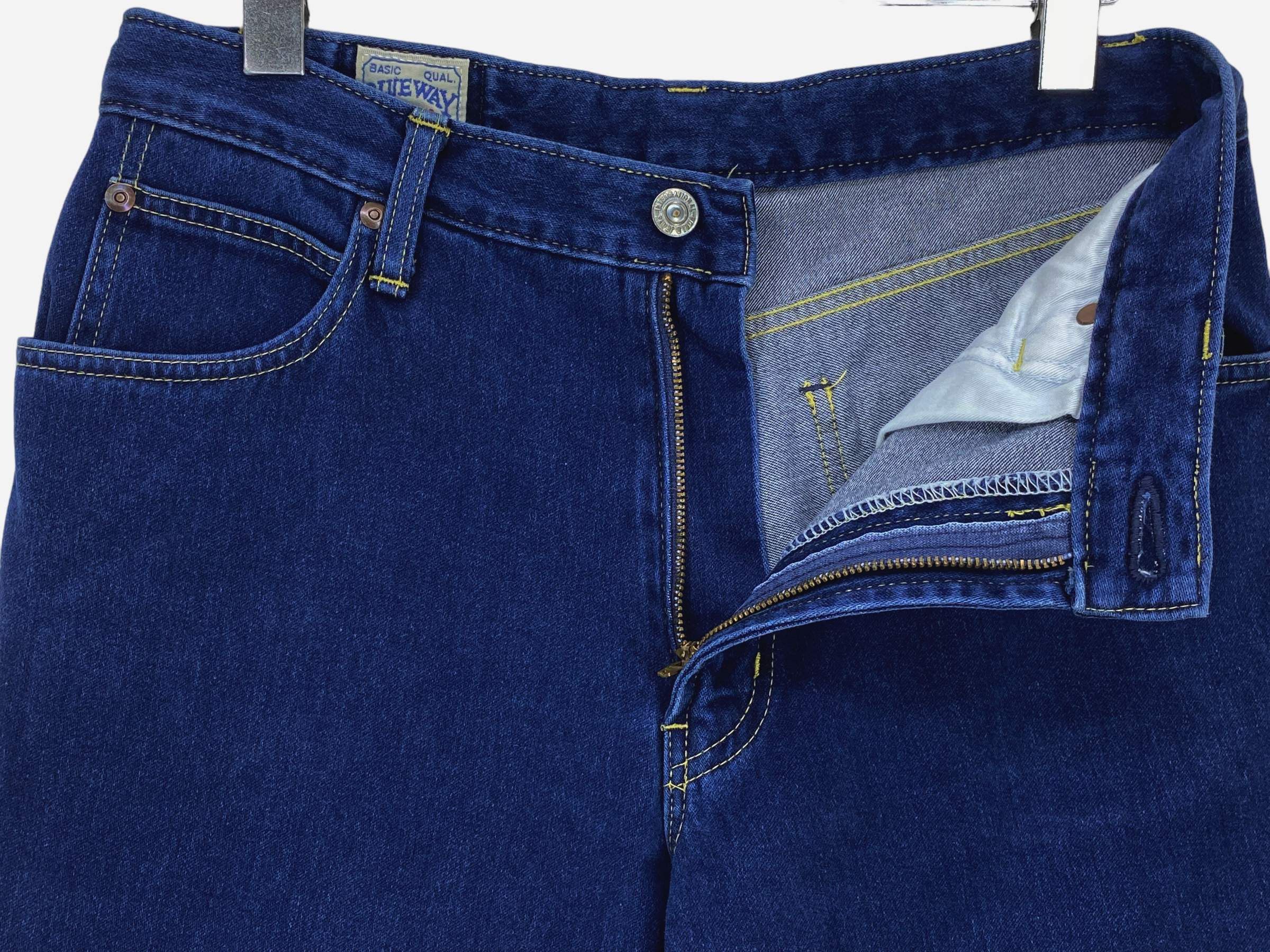 Japanese Brand Blueway Bootcut Denim Pocket Jeans Size US 29 - 5 Thumbnail