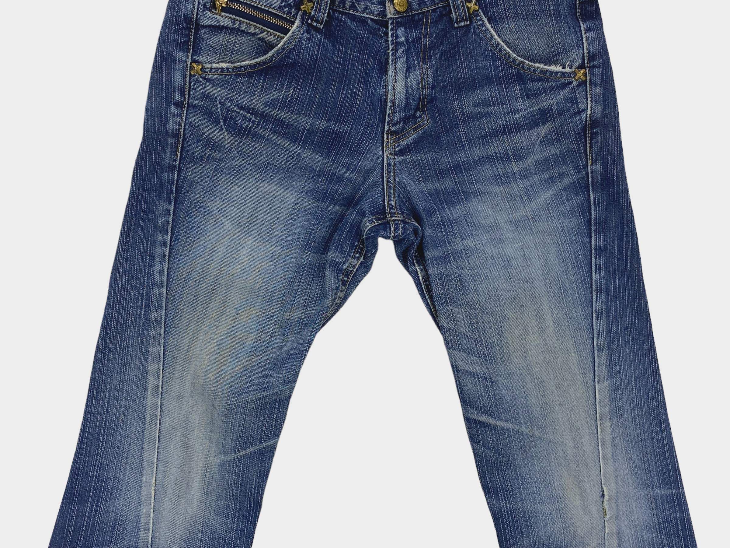 Japanese Brand × Lee Lee Riders Bootcut Jeans Vintage Twisted Seam Jeans Size 31" - 6 Thumbnail