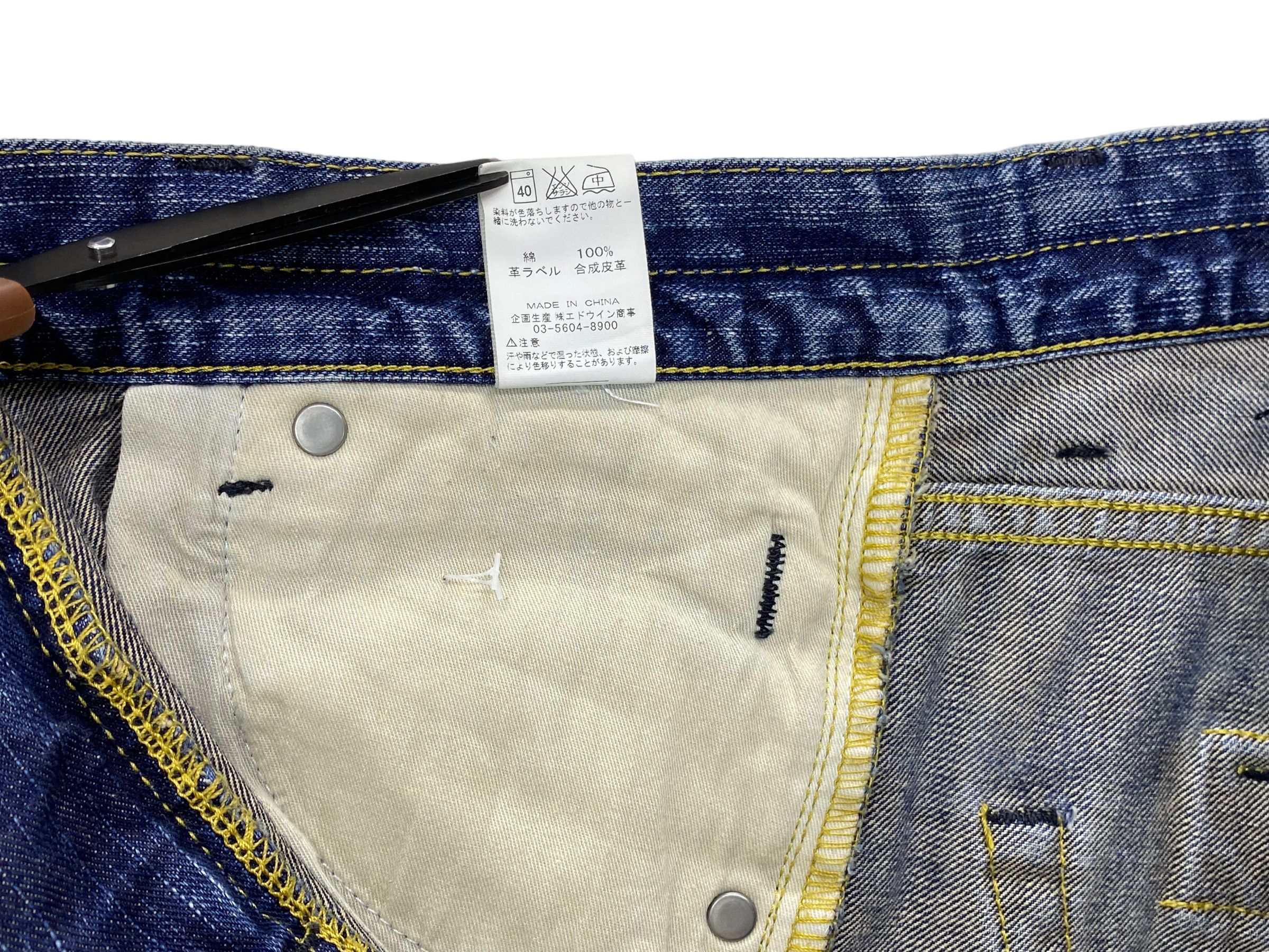 Japanese Brand × Lee Lee Riders Bootcut Jeans Vintage Twisted Seam Jeans Size 31" - 13 Thumbnail