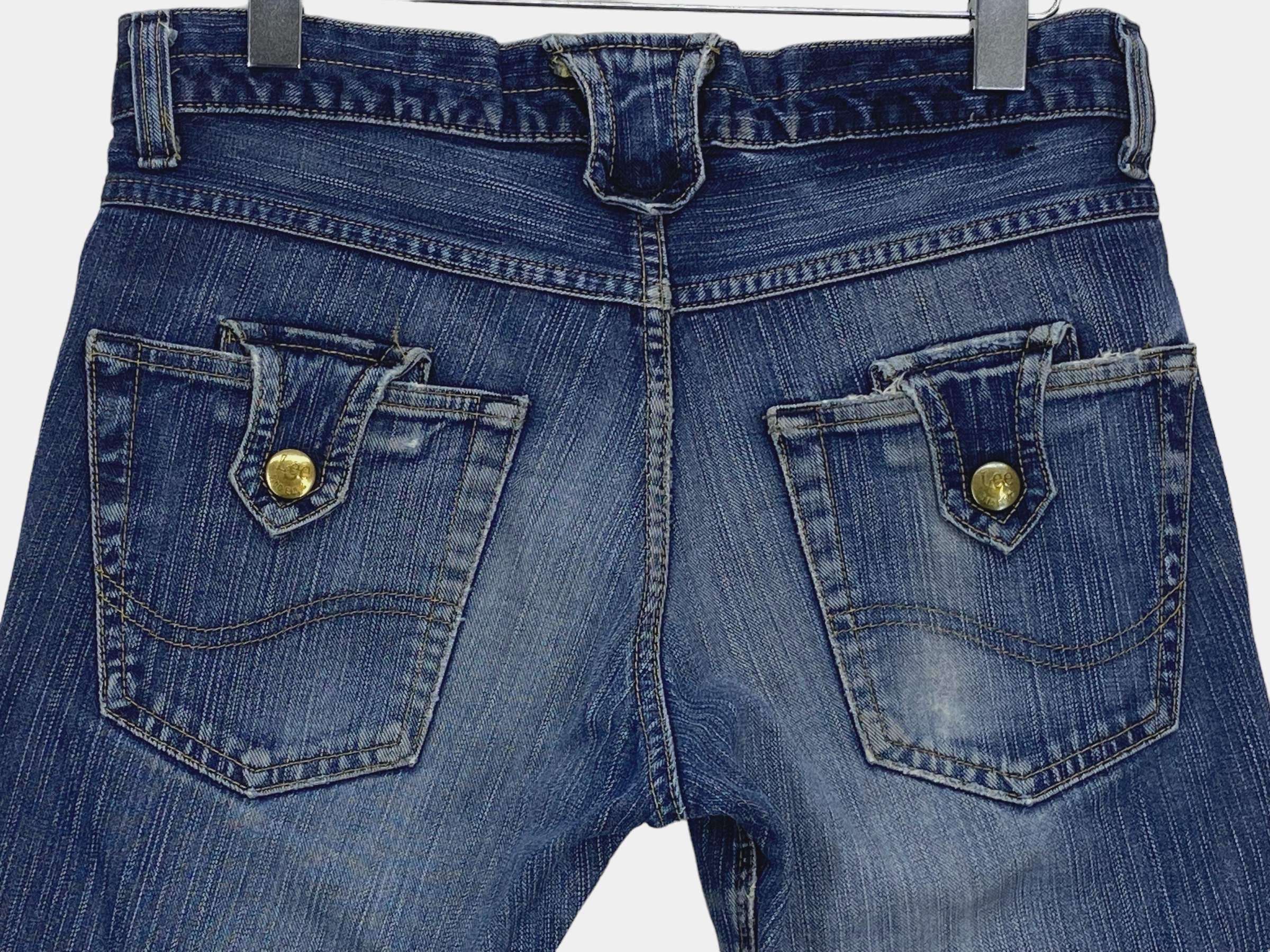 Japanese Brand × Lee Lee Riders Bootcut Jeans Vintage Twisted Seam Jeans Size 31" - 9 Thumbnail