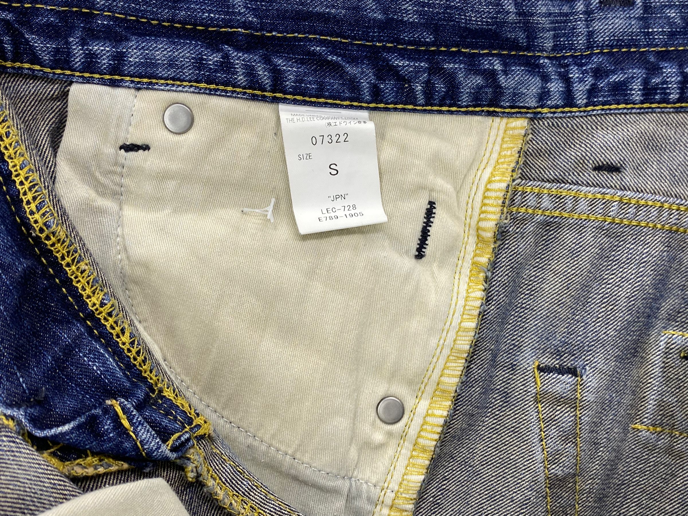 Japanese Brand × Lee Lee Riders Bootcut Jeans Vintage Twisted Seam Jeans Size 31" - 14 Thumbnail