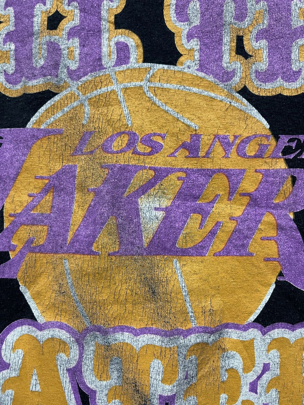 NBA Vintage Y2k Lakers World Champion Now What! Kobe Bryan Tee Size US XXL / EU 58 / 5 - 8 Thumbnail