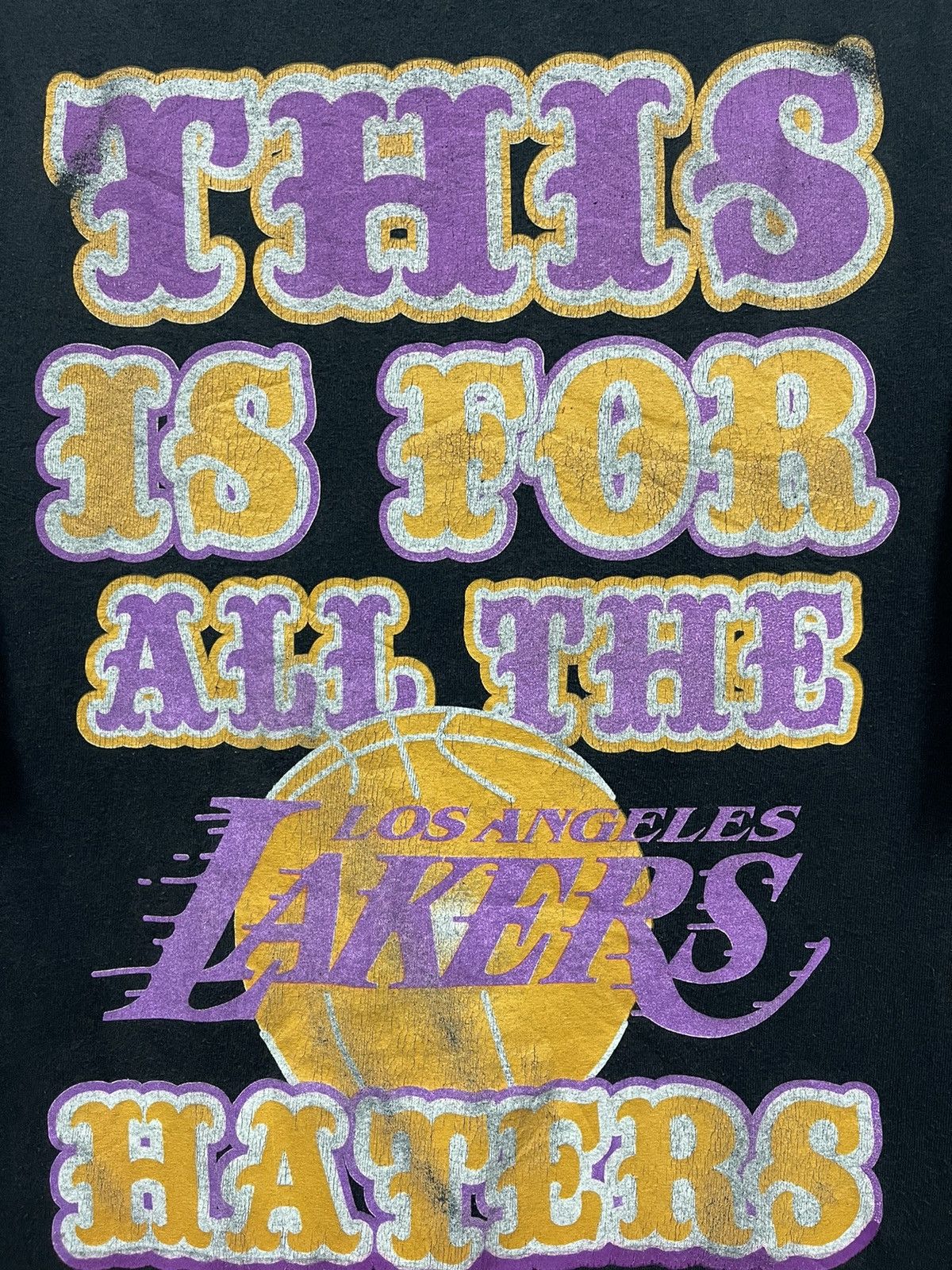 NBA Vintage Y2k Lakers World Champion Now What! Kobe Bryan Tee Size US XXL / EU 58 / 5 - 4 Thumbnail