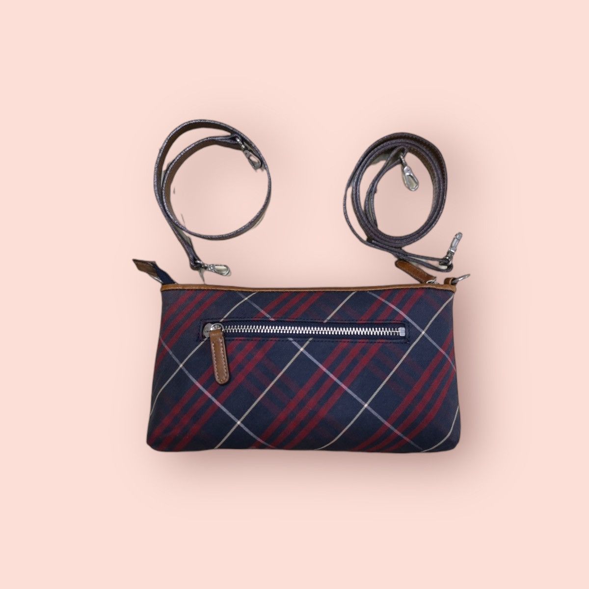 Burberry × Vintage BURBERRY 2 WAY PURSE SLING /WRISTLET Size ONE SIZE - 6 Thumbnail