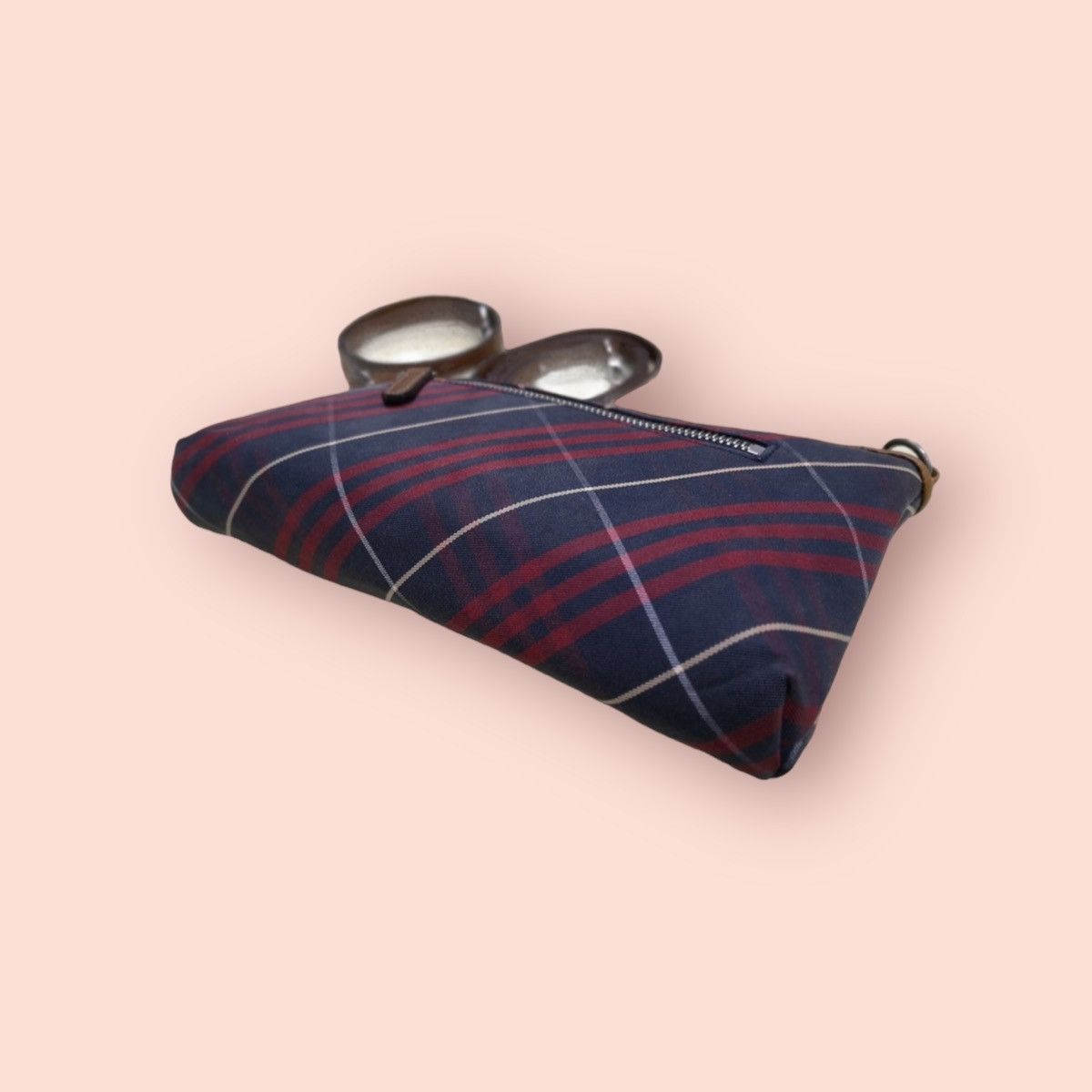 Burberry × Vintage BURBERRY 2 WAY PURSE SLING /WRISTLET Size ONE SIZE - 7 Thumbnail