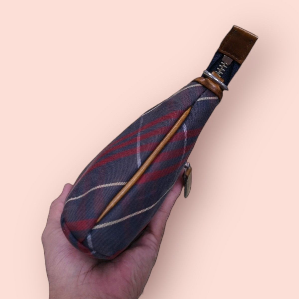 Burberry × Vintage BURBERRY 2 WAY PURSE SLING /WRISTLET Size ONE SIZE - 5 Thumbnail