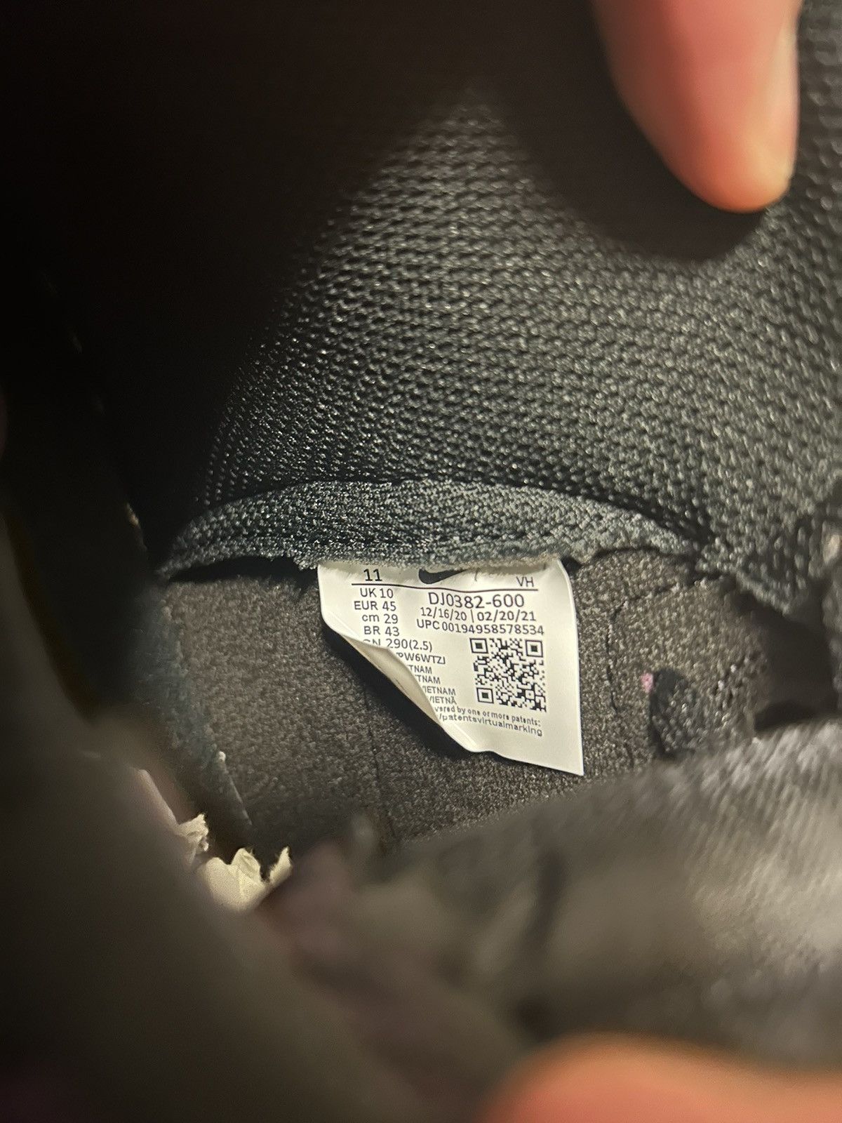 Fragment Design × Nike Fragment Nike Dunk Hi Size US 11 / EU 44 - 7 Thumbnail
