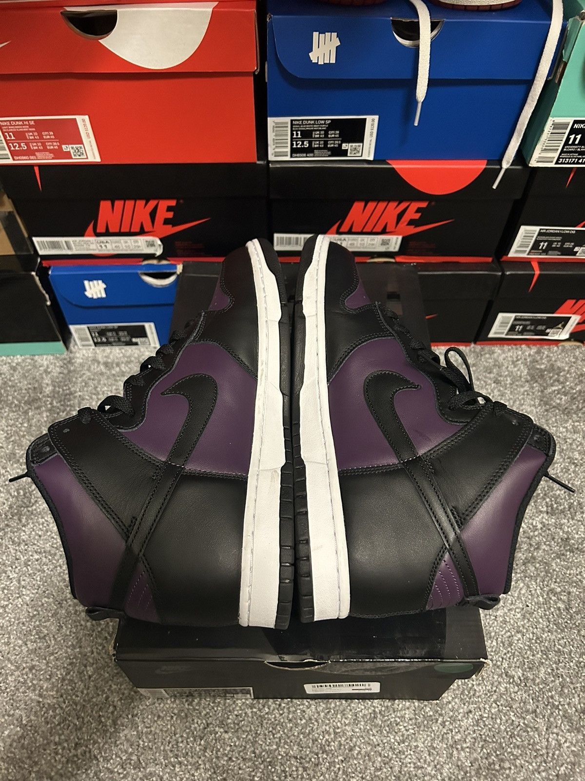Fragment Design × Nike Fragment Nike Dunk Hi Size US 11 / EU 44 - 5 Thumbnail